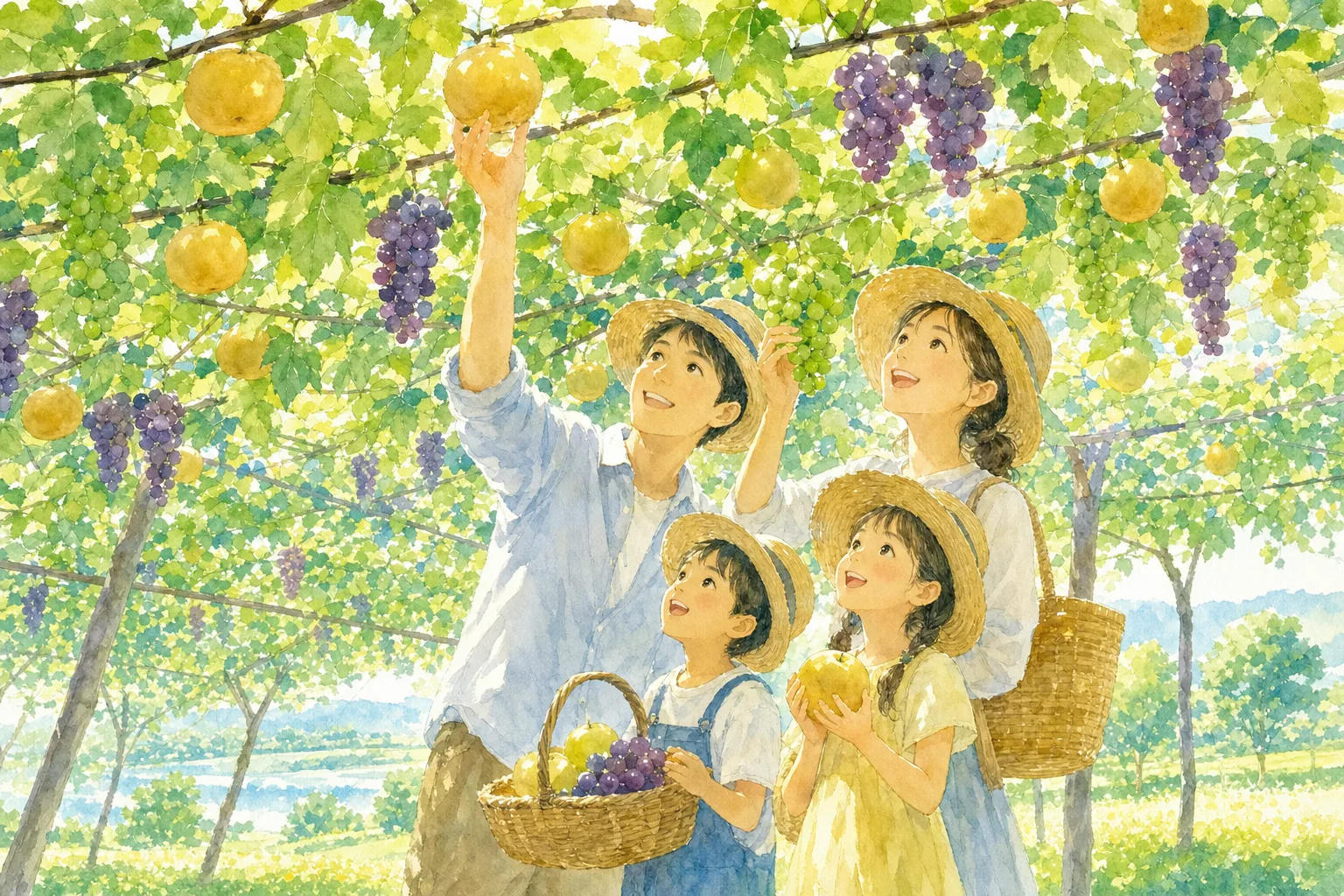 2026年 FRUIT PARK YOKOHAMA 芝口果樹園の味覚狩り 1日満喫コース