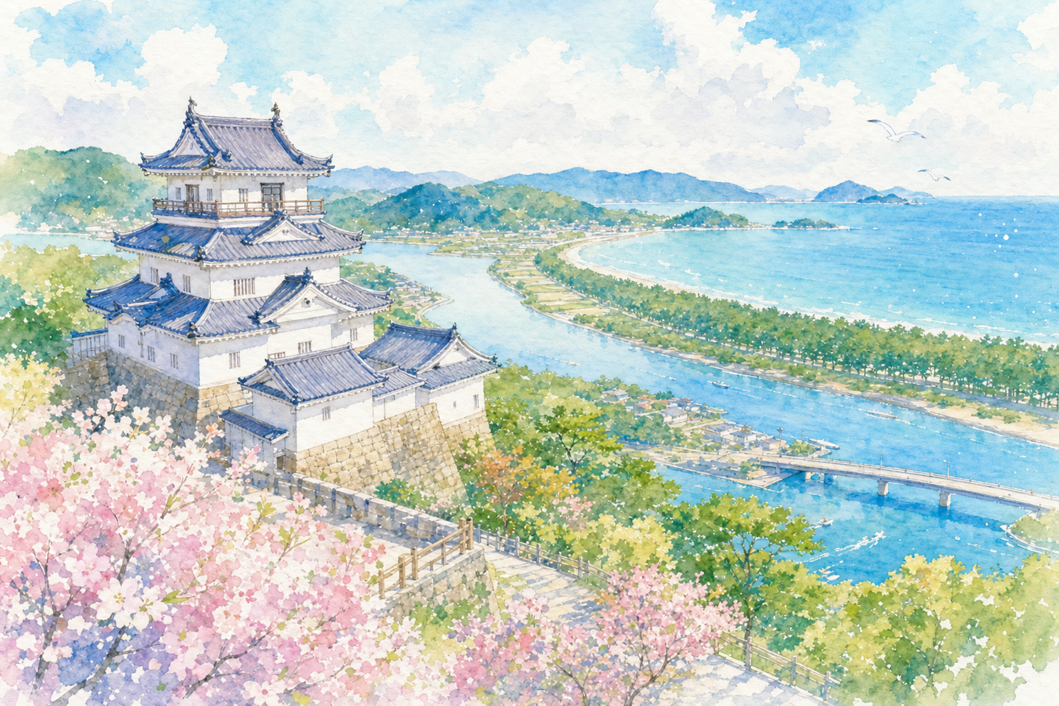 唐津城