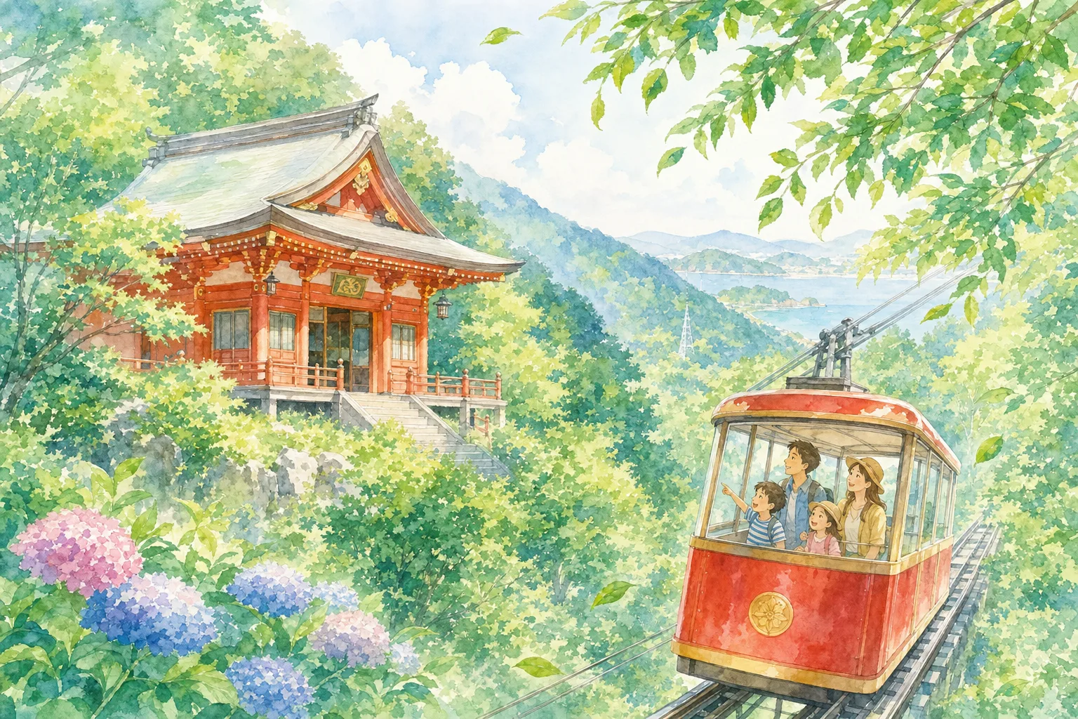 2026年 大山・阿夫利神社下社(大山ケーブルカー)の涼さんぽ 1日満喫コース