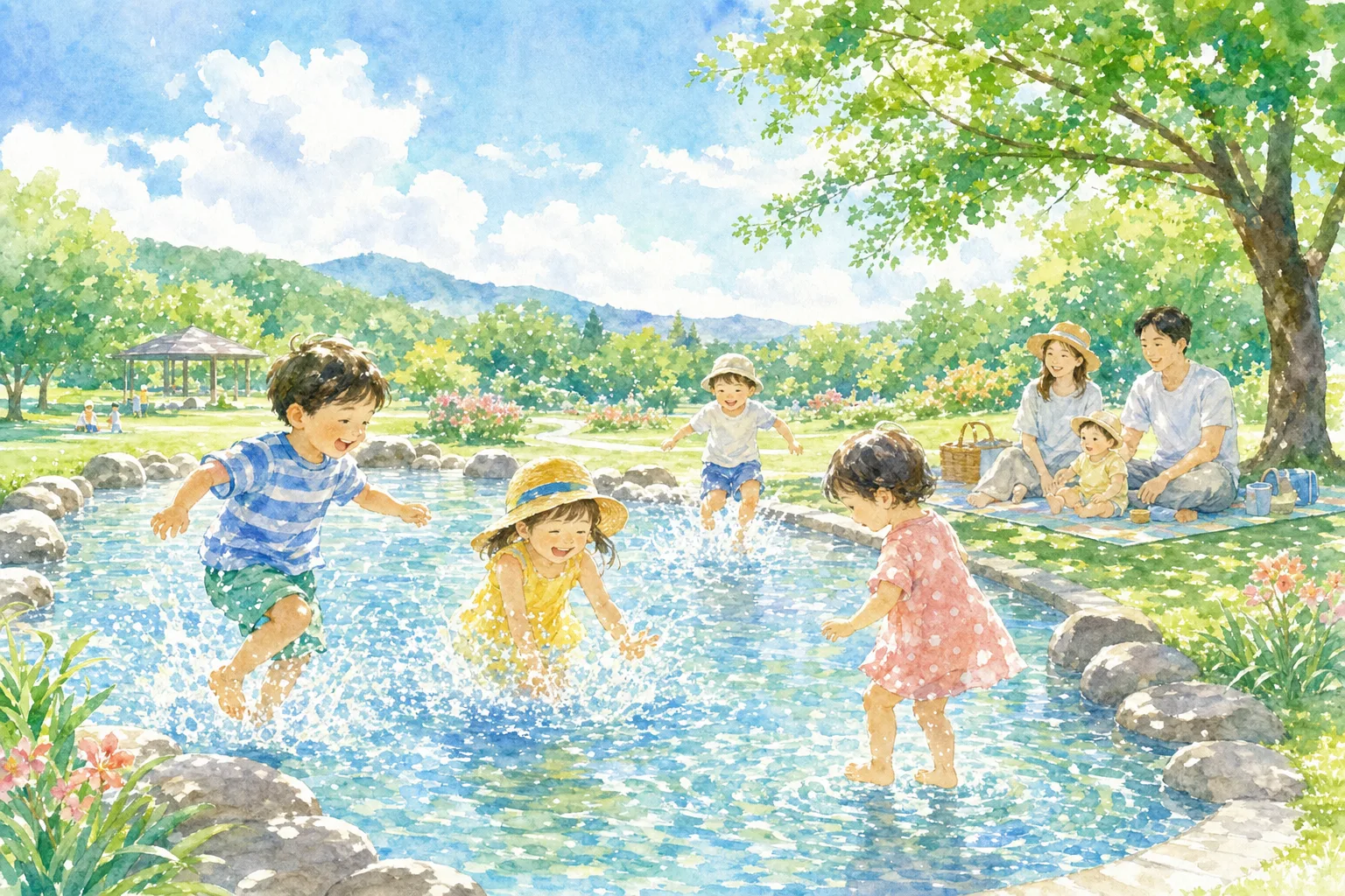 2026年 小菅東スポーツ公園 水遊び場 1日満喫コース