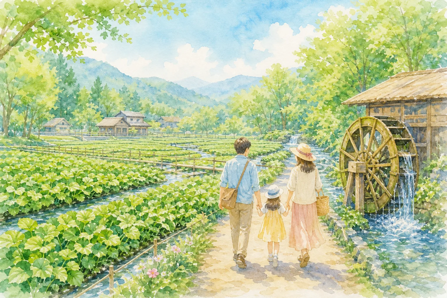 大王わさび農場