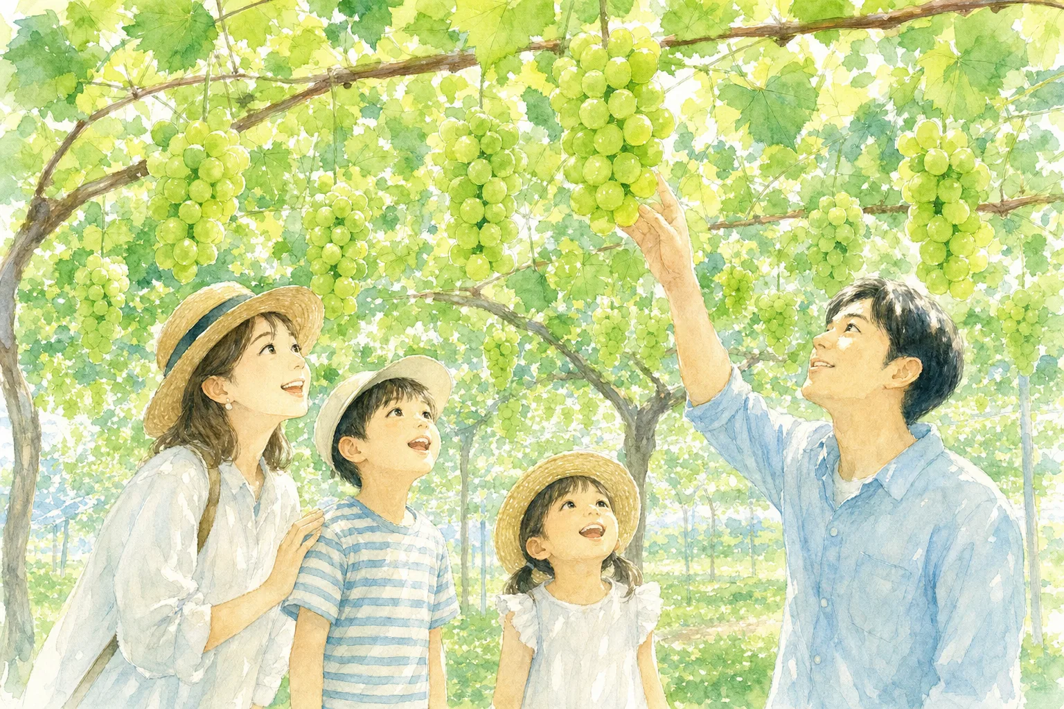2026年 東村山ぶどう園の味覚狩り 1日満喫コース