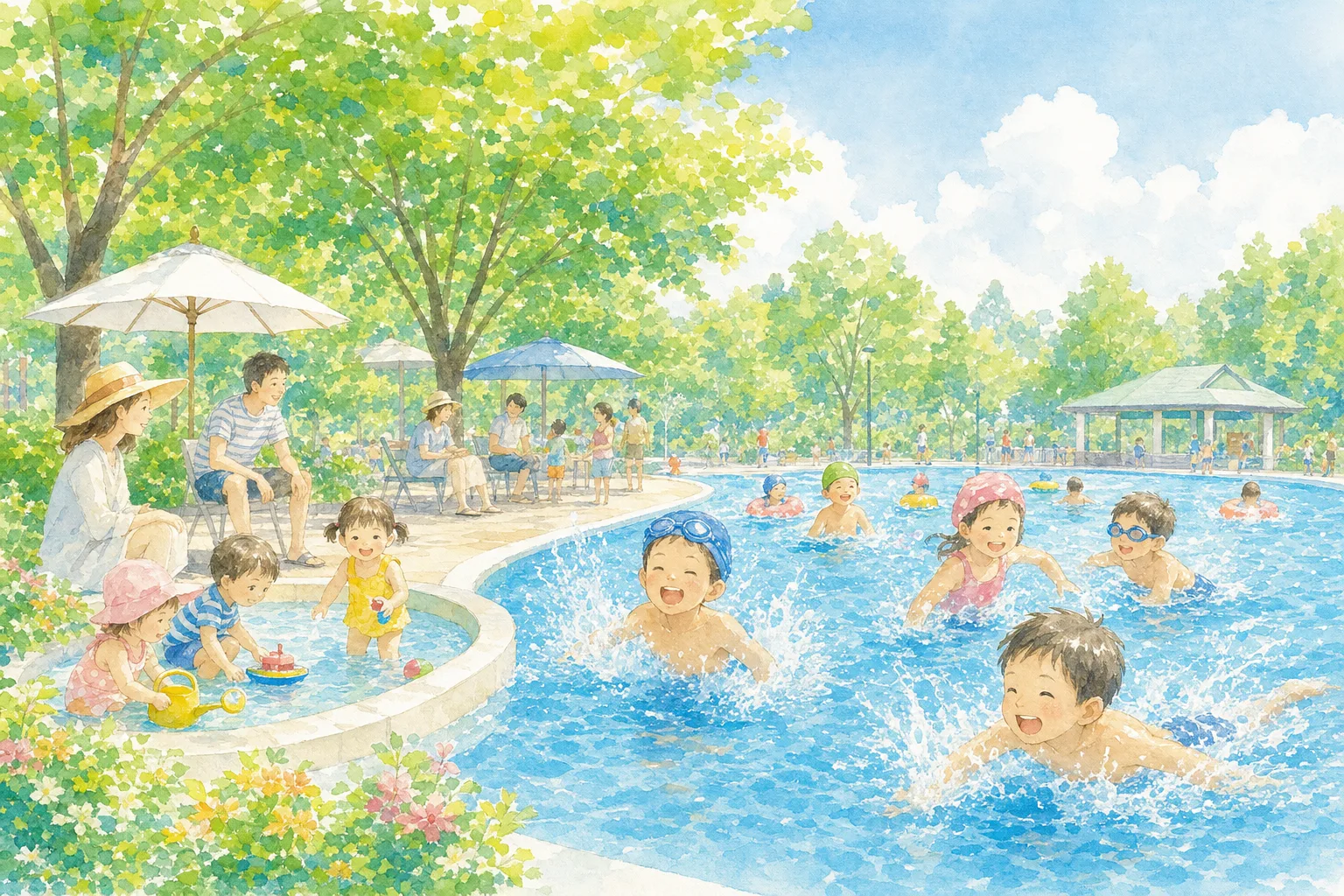 2026年 岡山県総合グラウンド プール 1日満喫コース