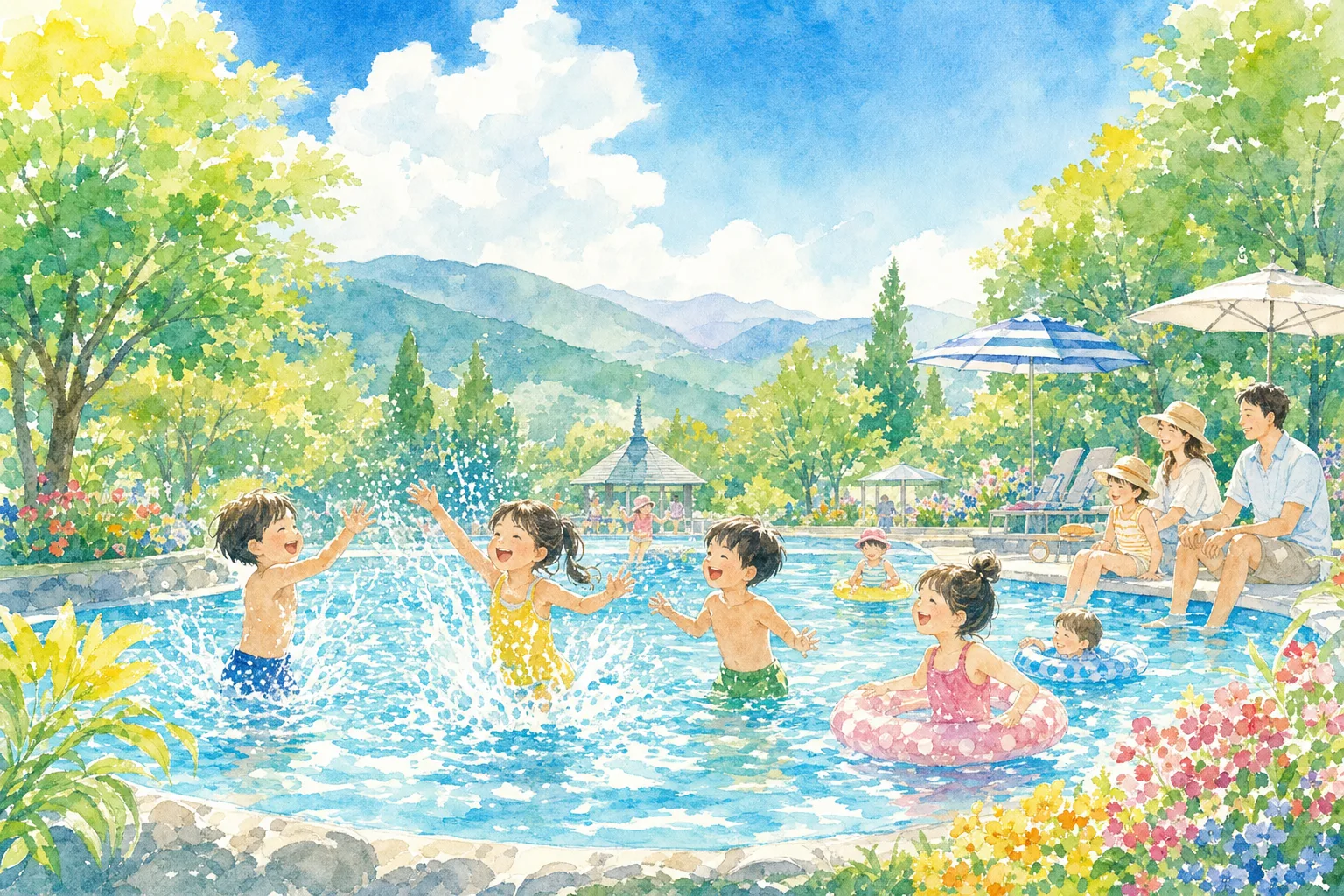 2026年 大田市民公園プール 1日満喫コース