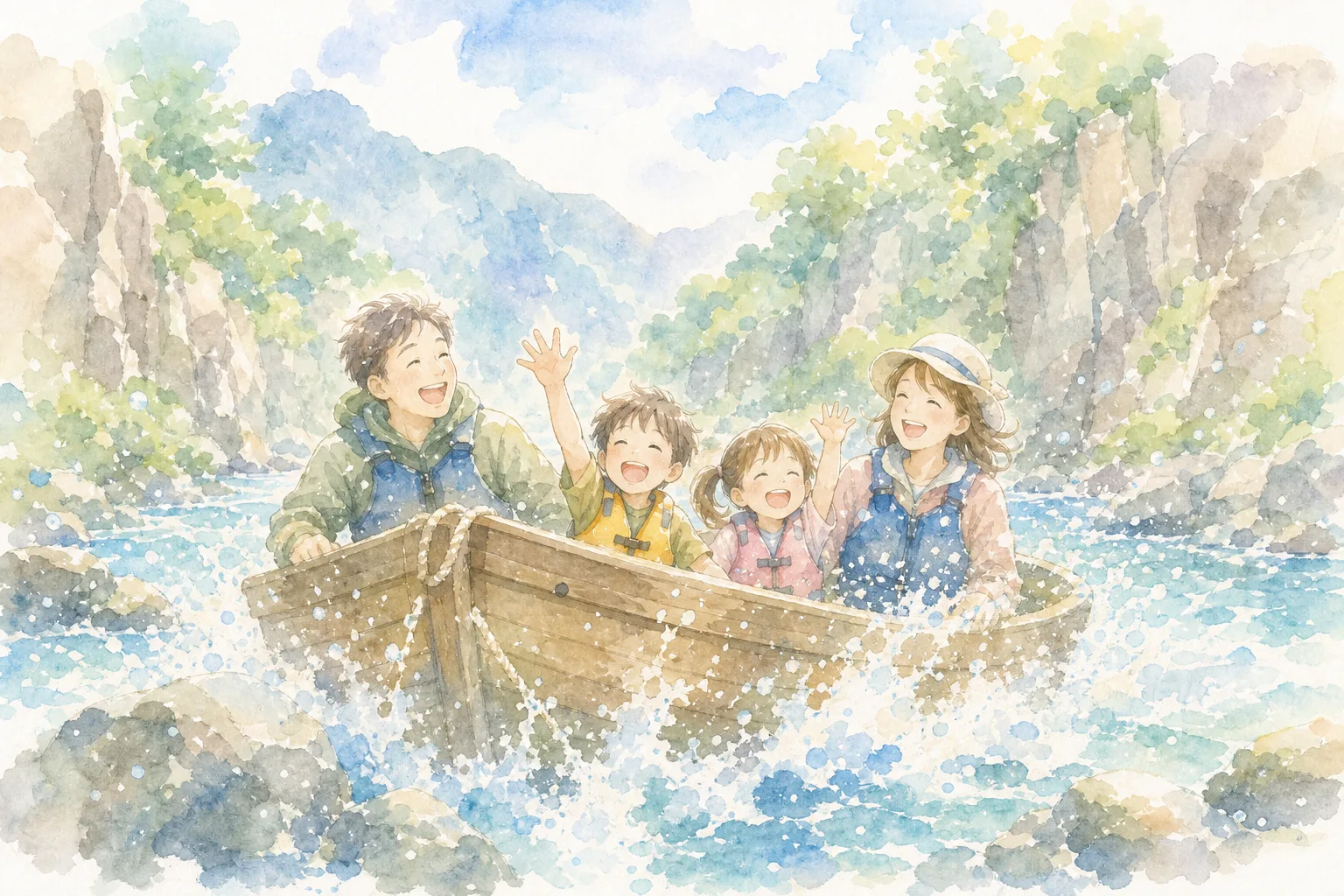 保津川下り 出発地点