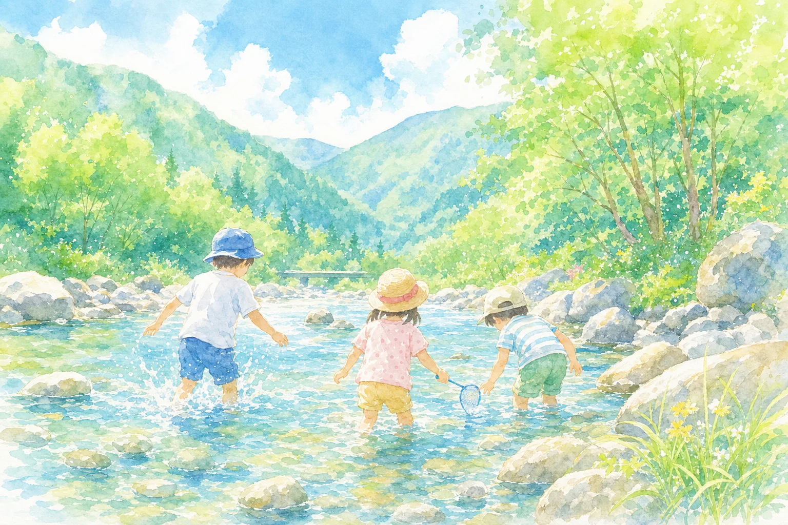 勝浦川河口河川敷広場