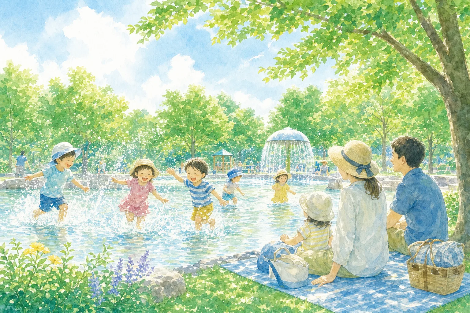 2026年 猿江恩賜公園 じゃぶじゃぶ池 1日満喫コース