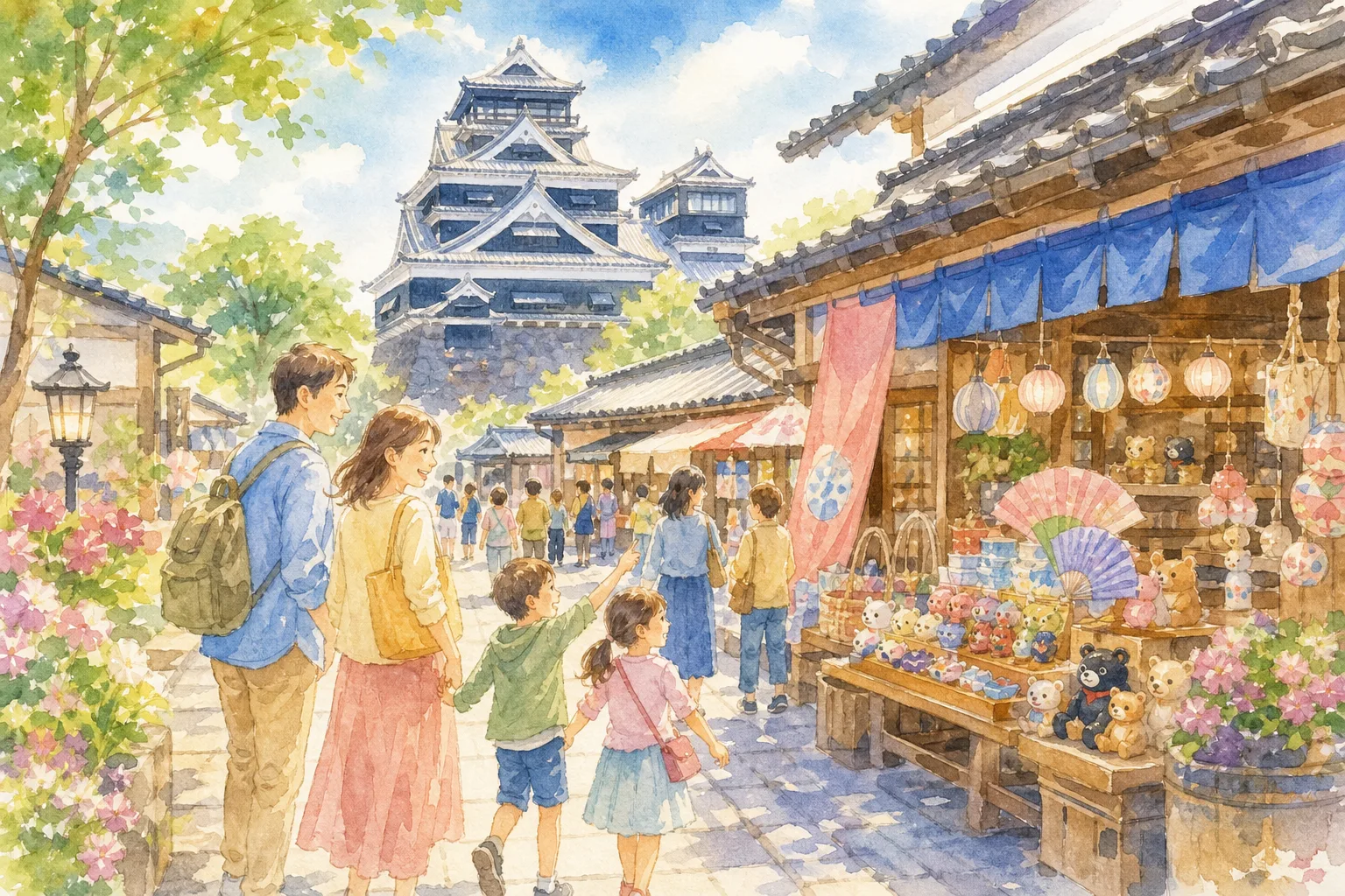 桜の馬場 城彩苑