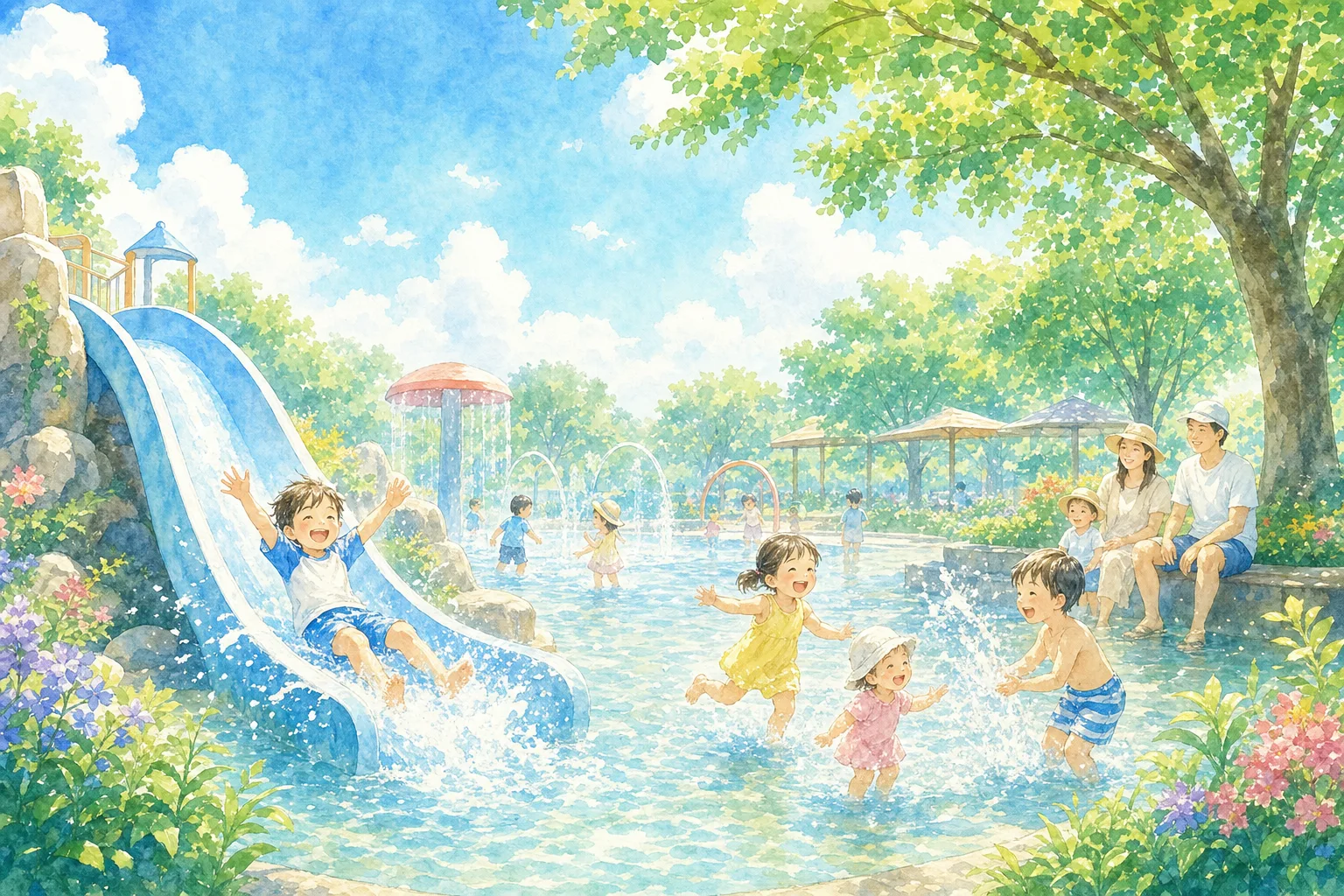 2026年 小田公園 じゃぶじゃぶ池広場 1日満喫コース
