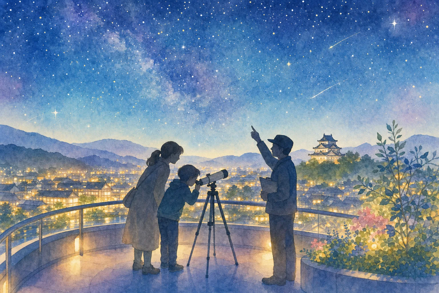 2026年 萩博物館の星空 1日満喫コース