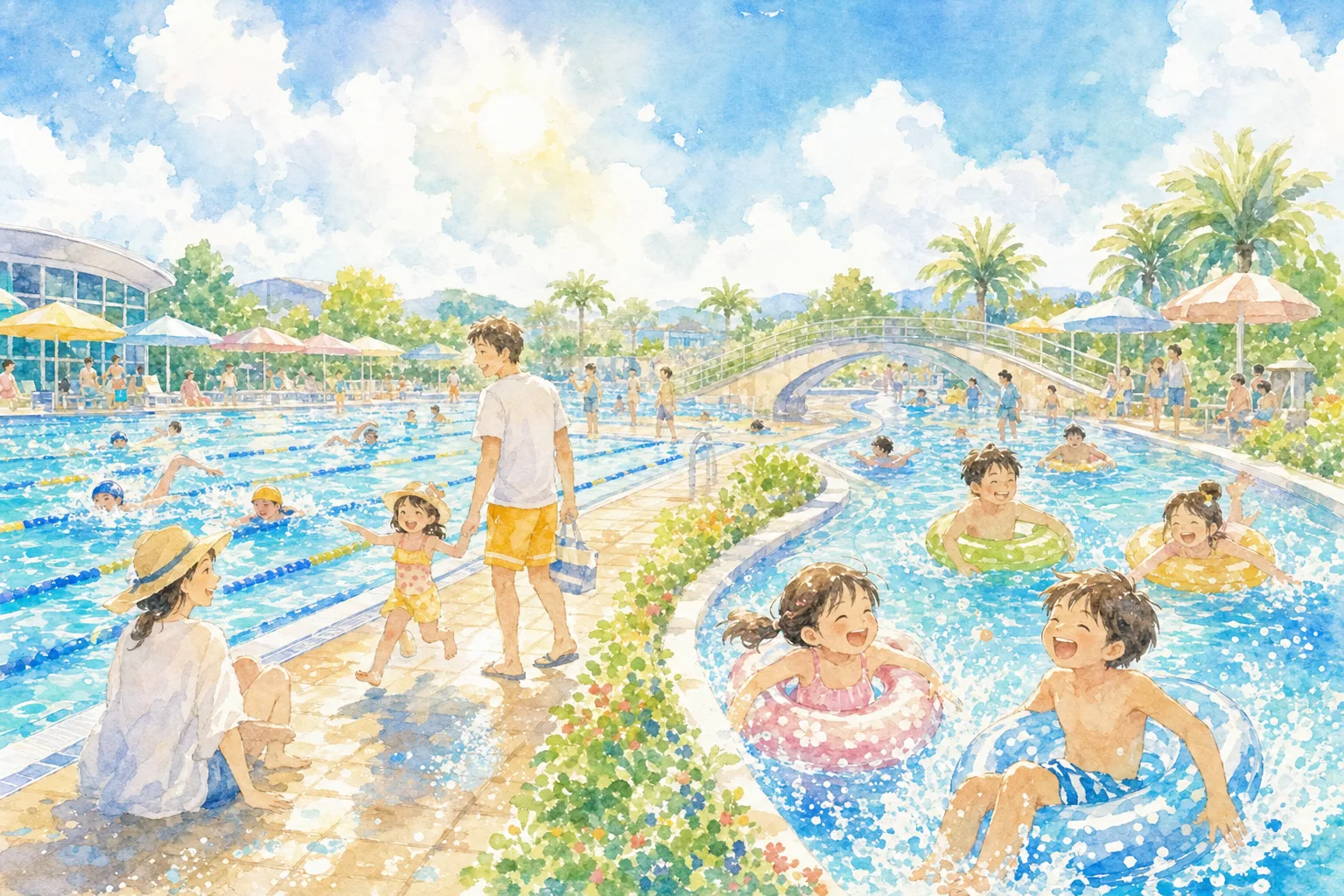 ワークスタッフ田宮プール(徳島市田宮公園プール)