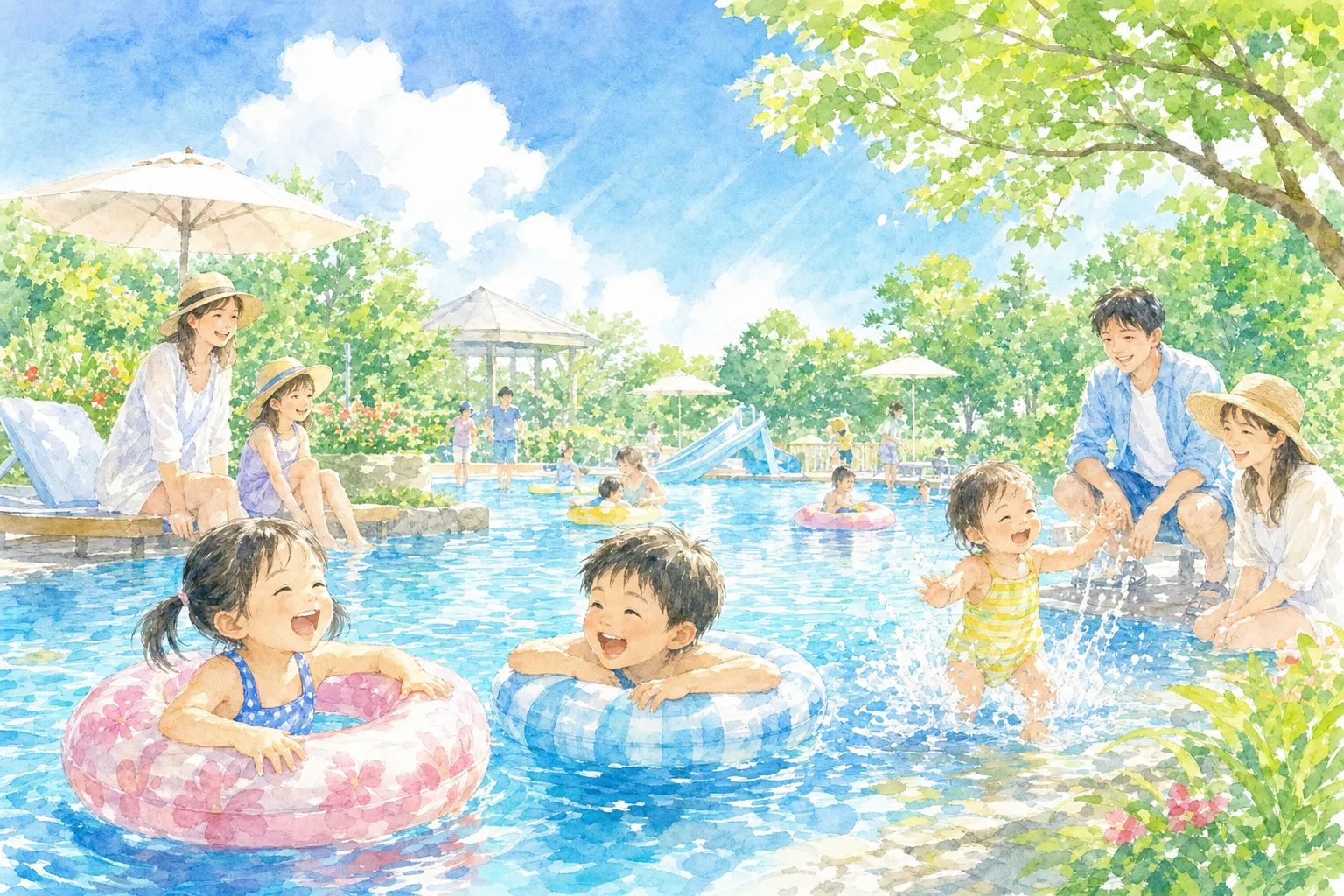 2026年 東綾瀬公園温水プール 屋外プール 1日満喫コース