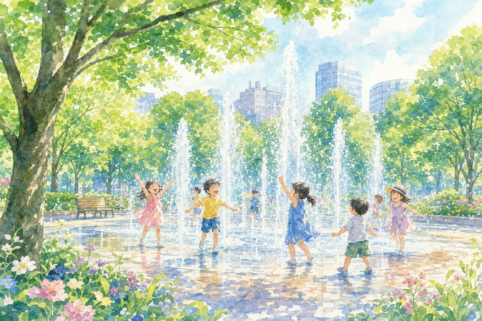 2026年 錦華公園 噴水広場 1日満喫コース