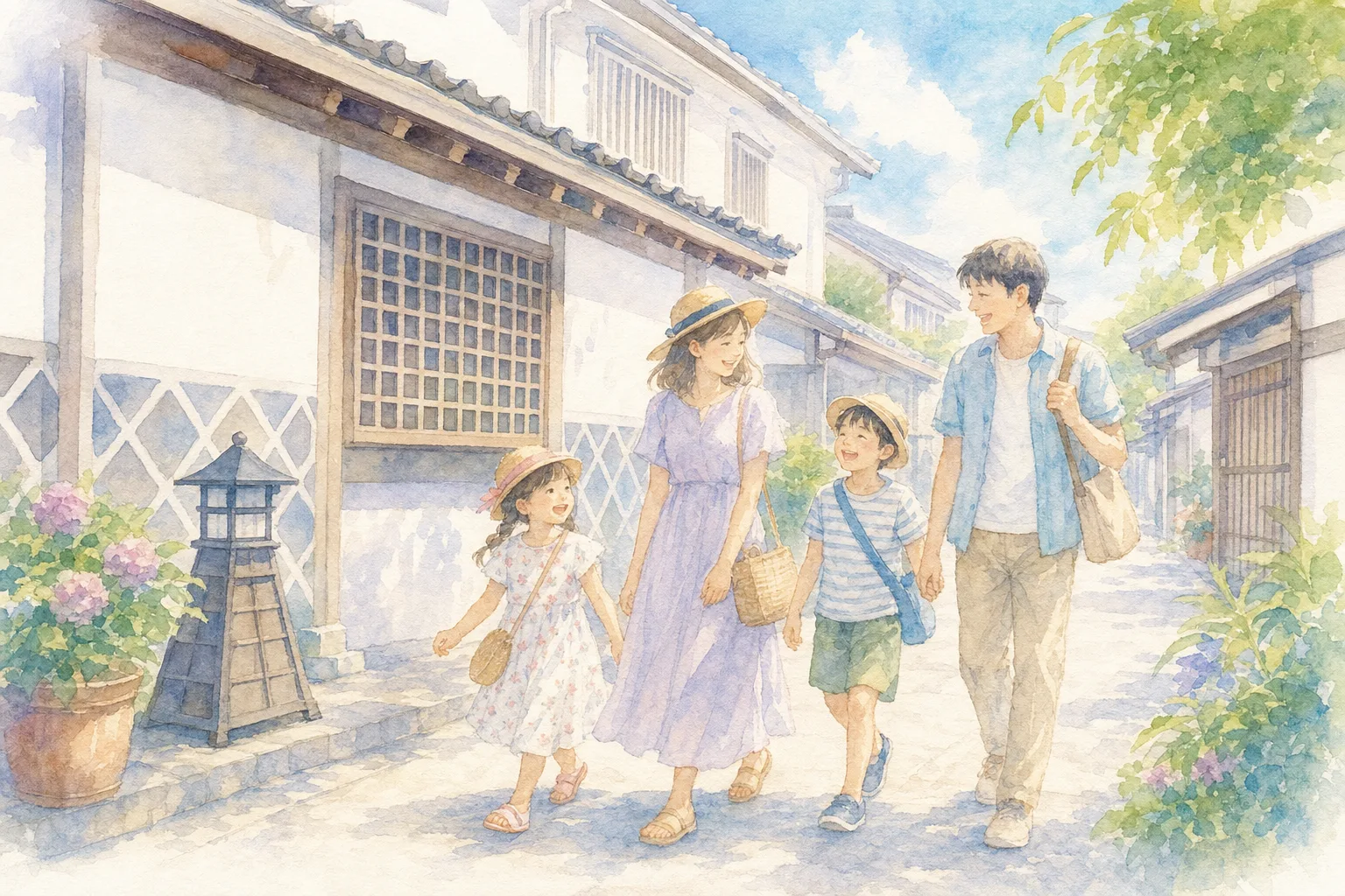 たけはら町並み保存地区