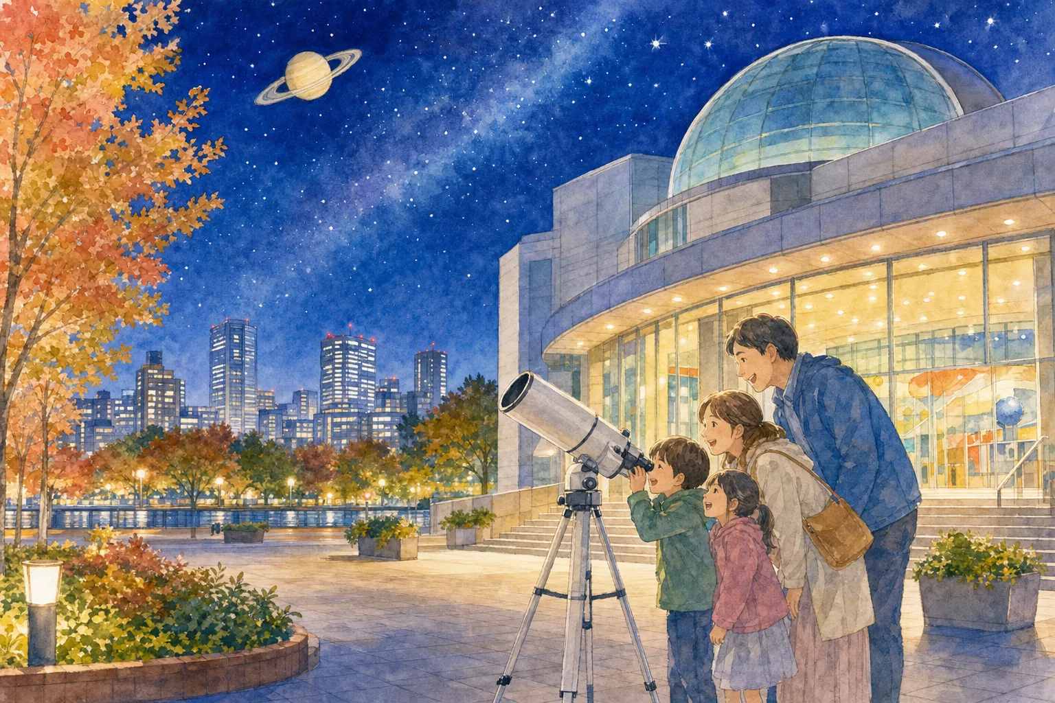 2026年 広島市こども文化科学館の星空 1日満喫コース
