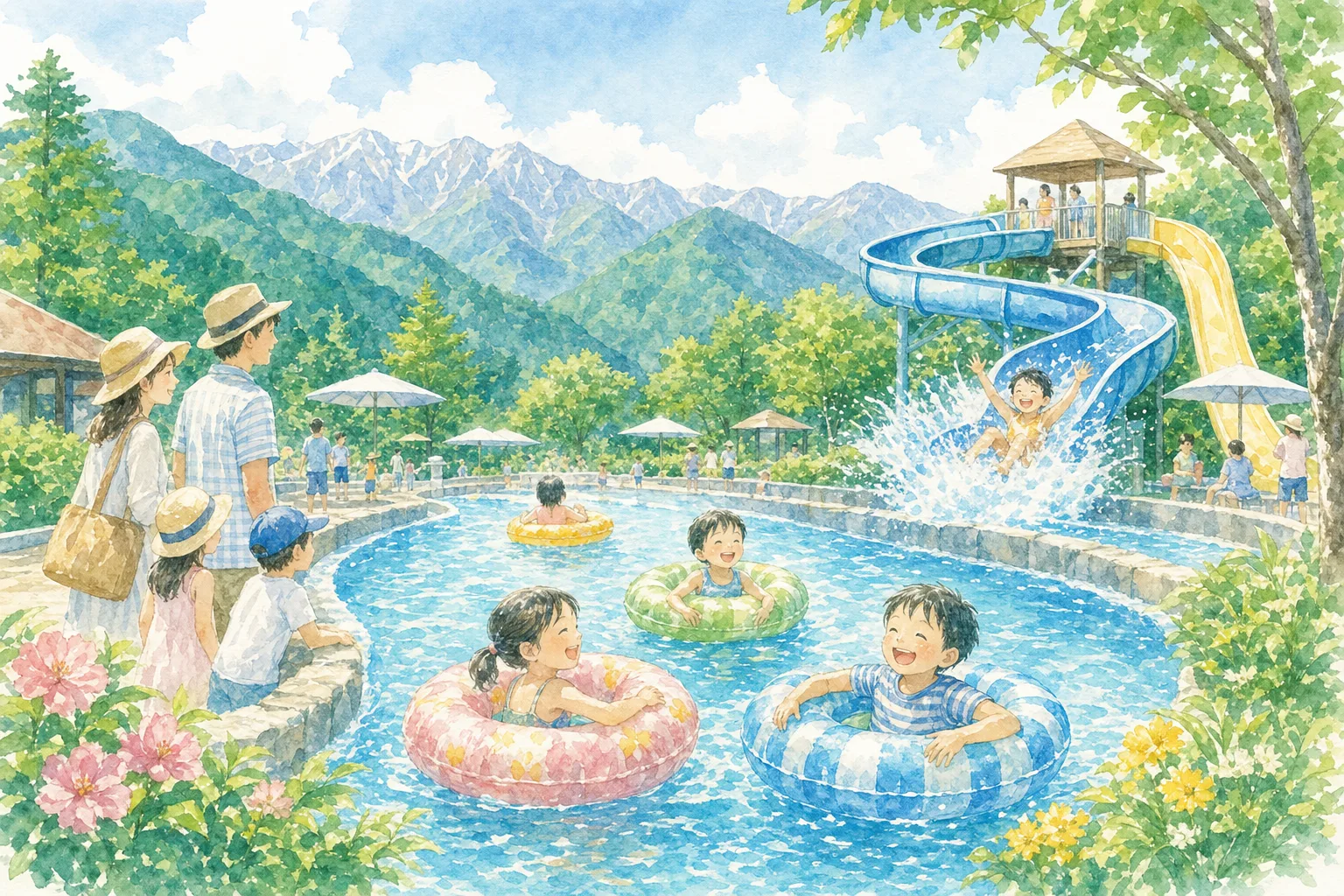 2026年 高遠スポーツ公園プール 1日満喫コース