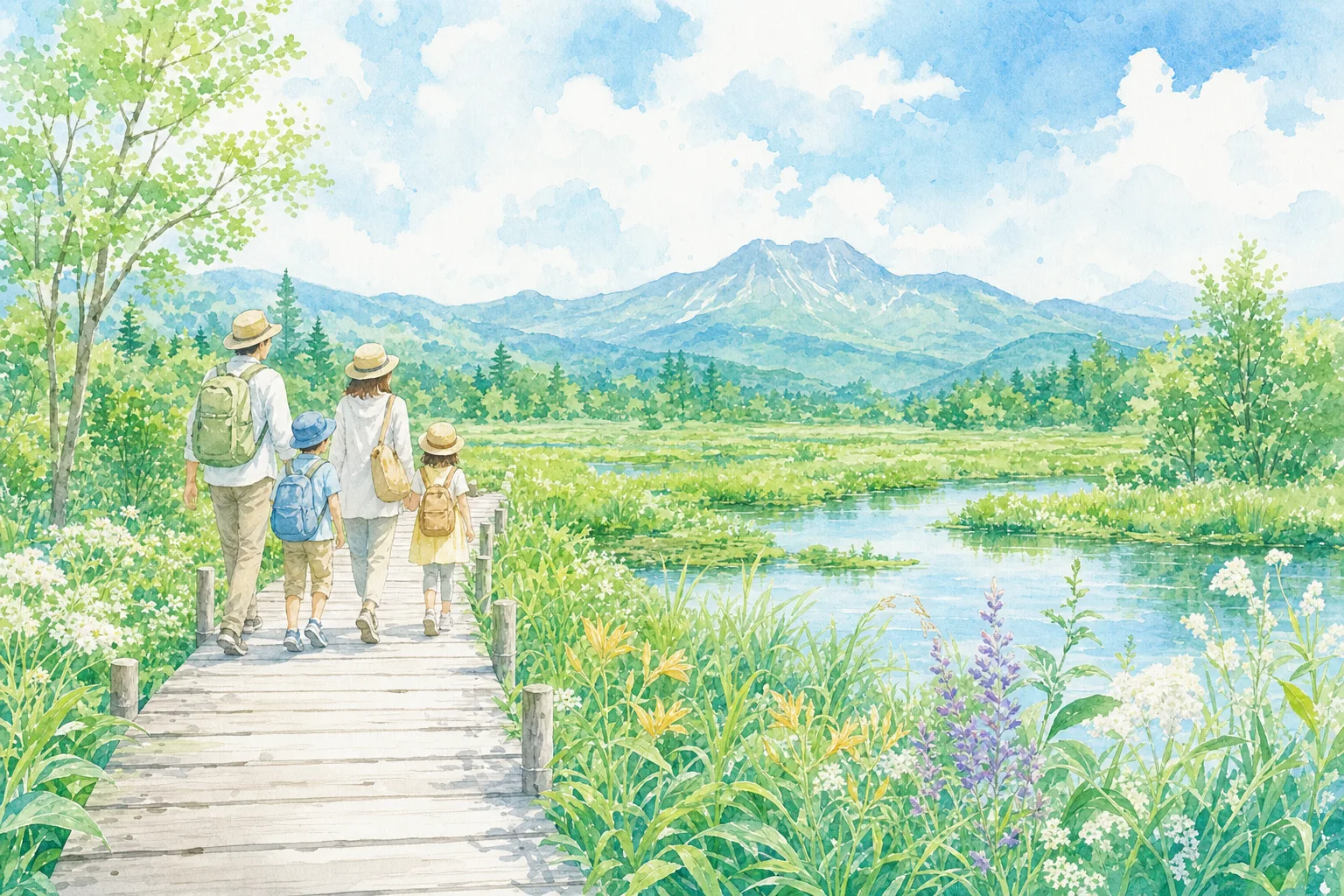 2026年 箱根湿生花園の涼さんぽ 1日満喫コース