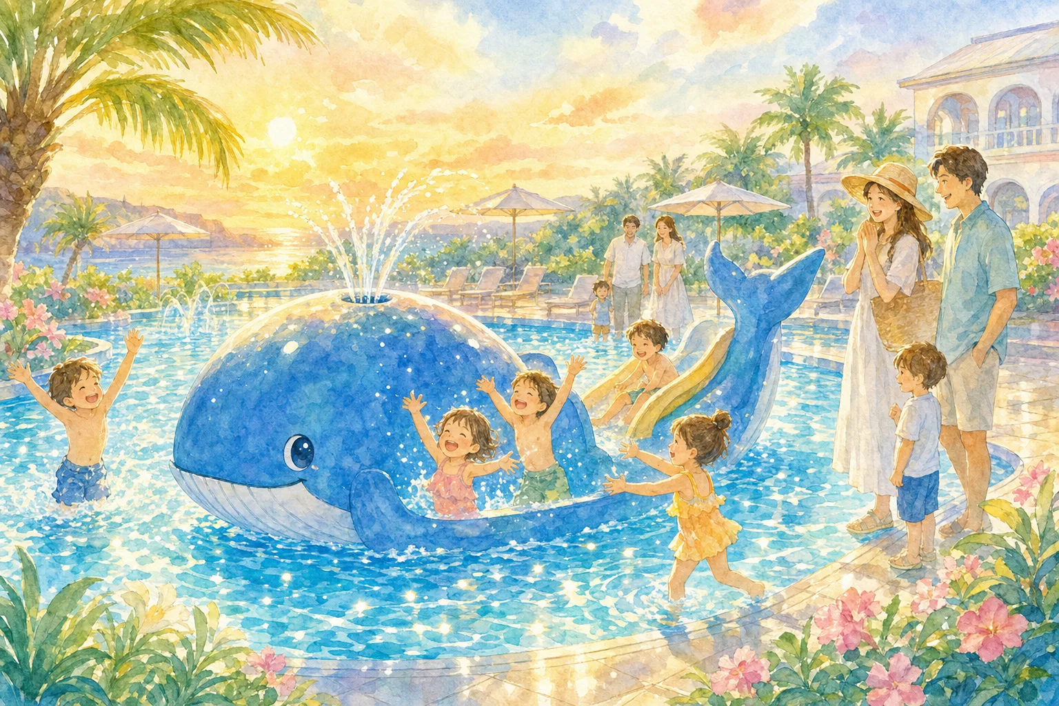 2026年 金田一近隣公園 水泳プール 1日満喫コース