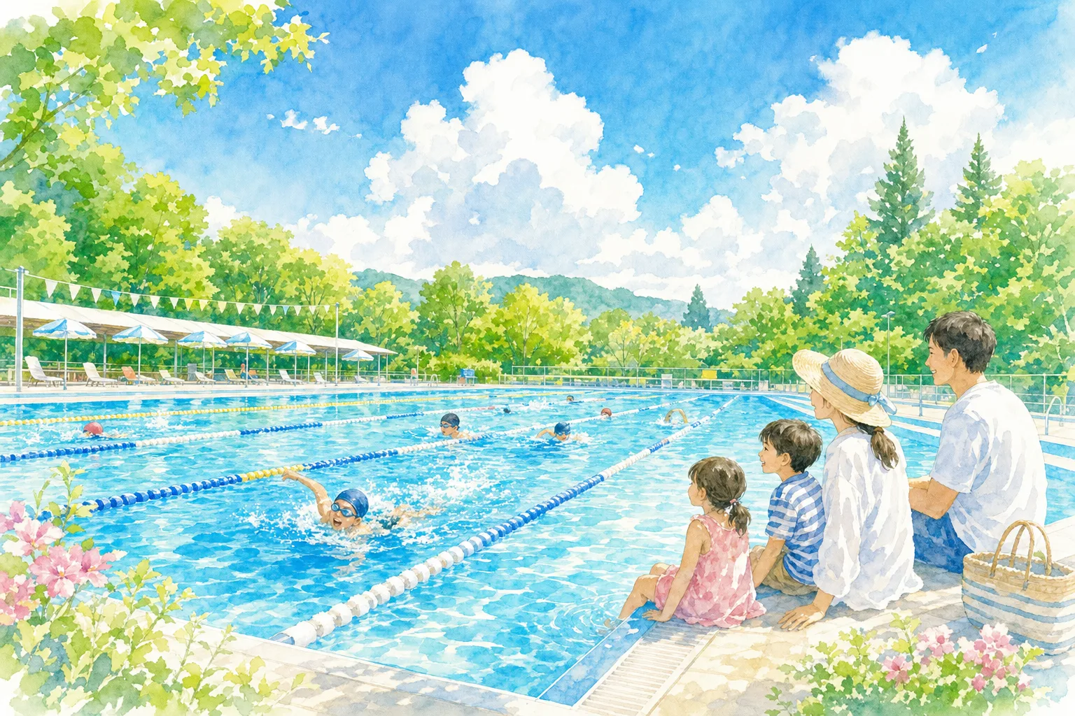 2026年 見附市市民プール 1日満喫コース