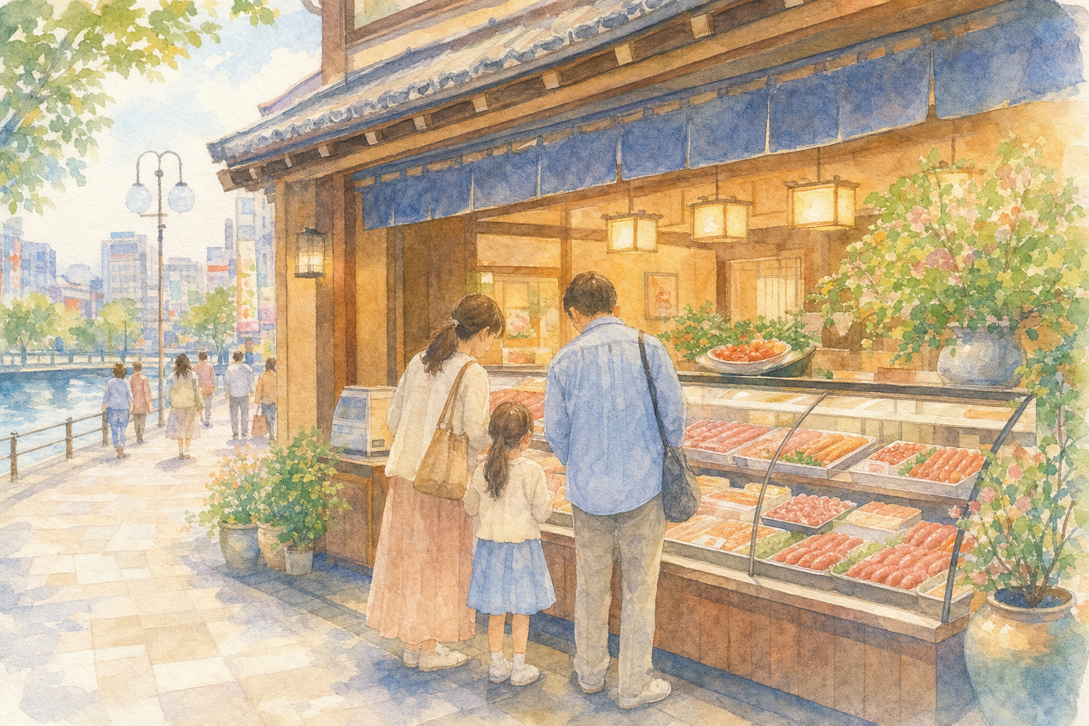 味の明太子ふくや 中洲本店