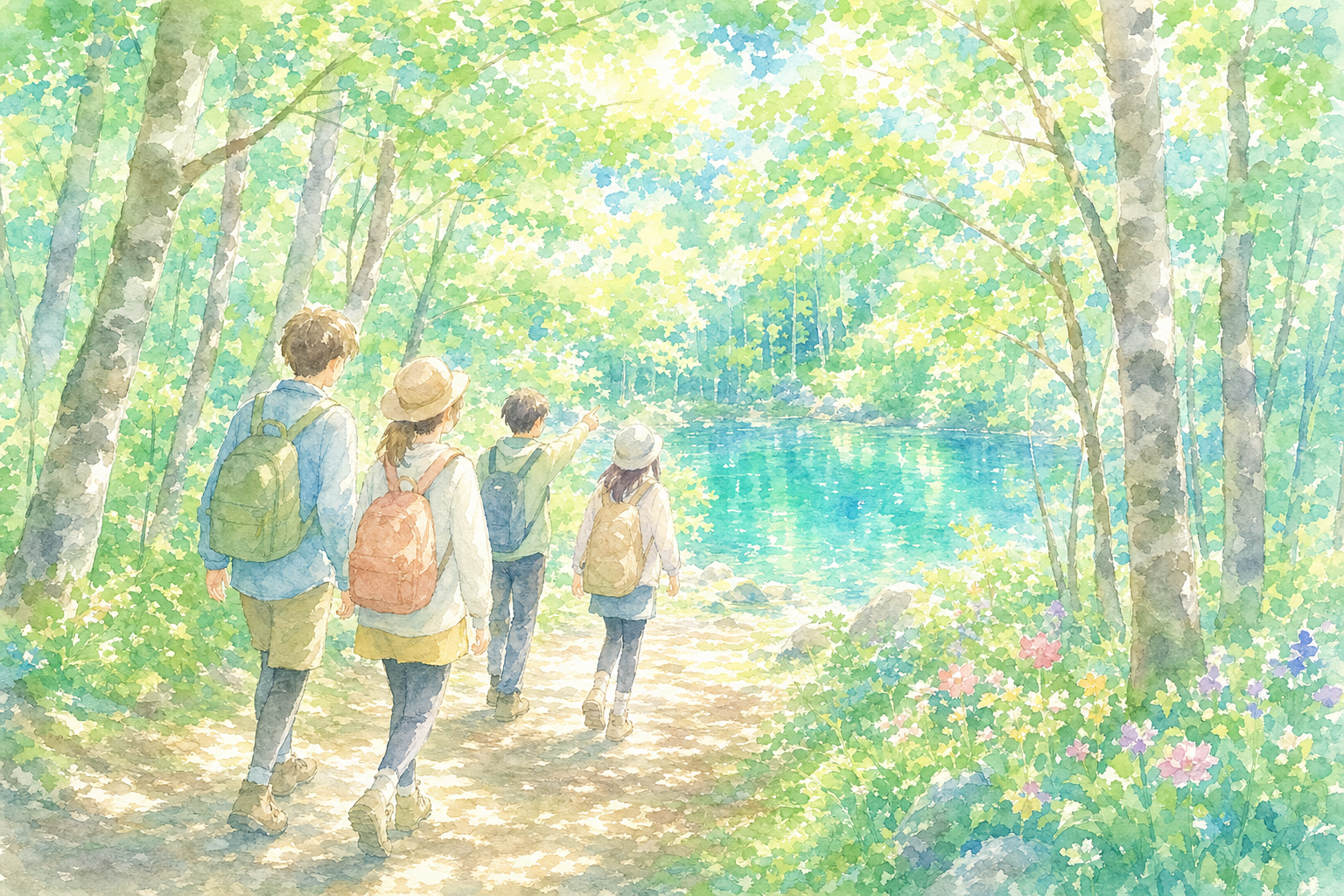 沸壺の池