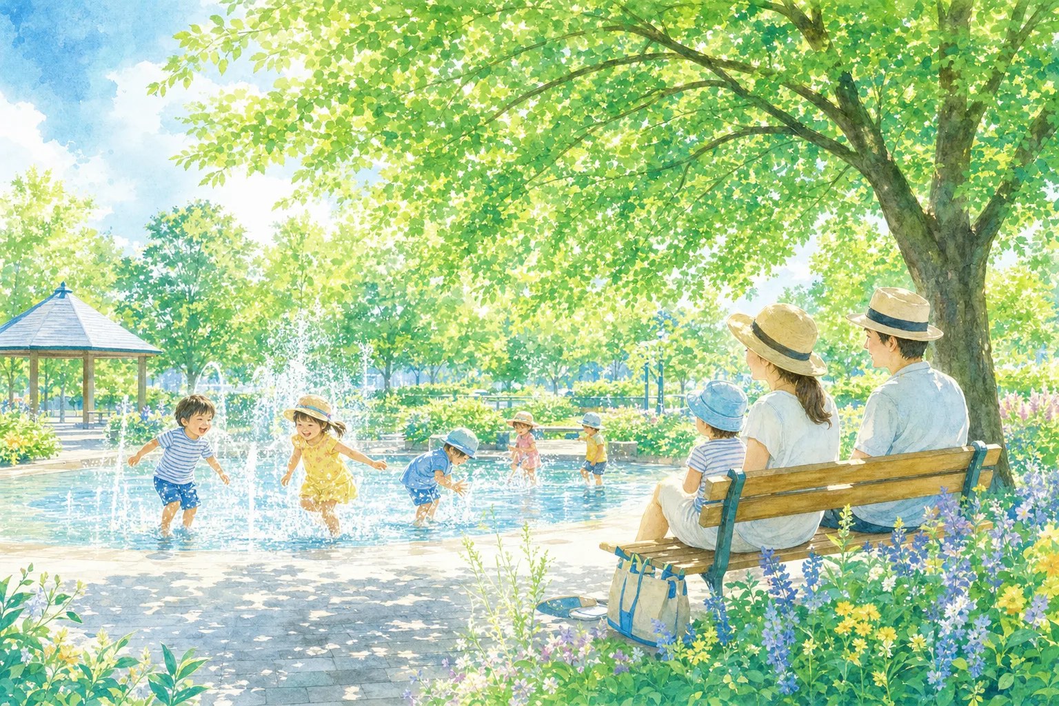 2026年 徳持公園 水遊び場 1日満喫コース