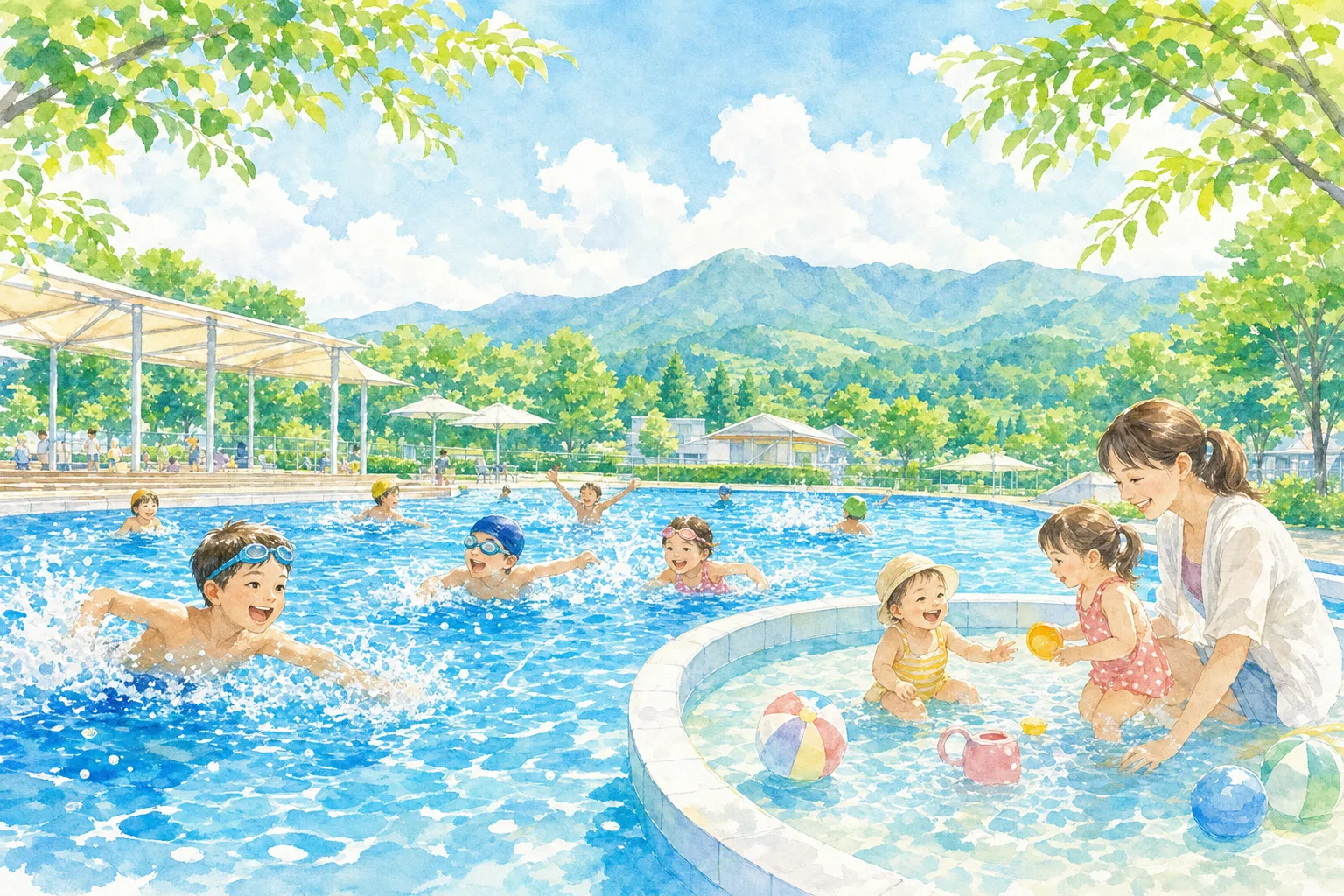 2026年 大鐘公園市民プール 1日満喫コース