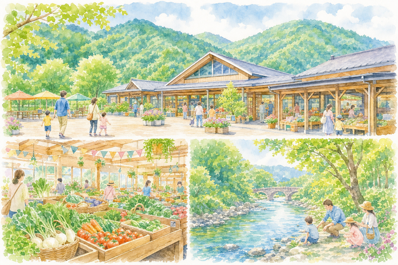 道の駅 星のふる里ふじはし