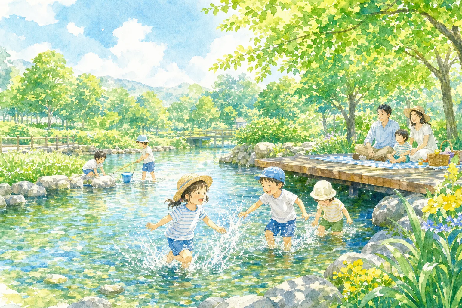 2026年 泉の郷 湧水公園 1日満喫コース