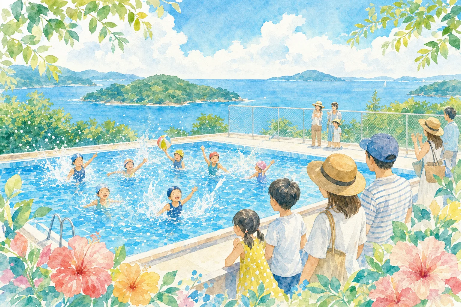2026年 大古小学校プール 1日満喫コース