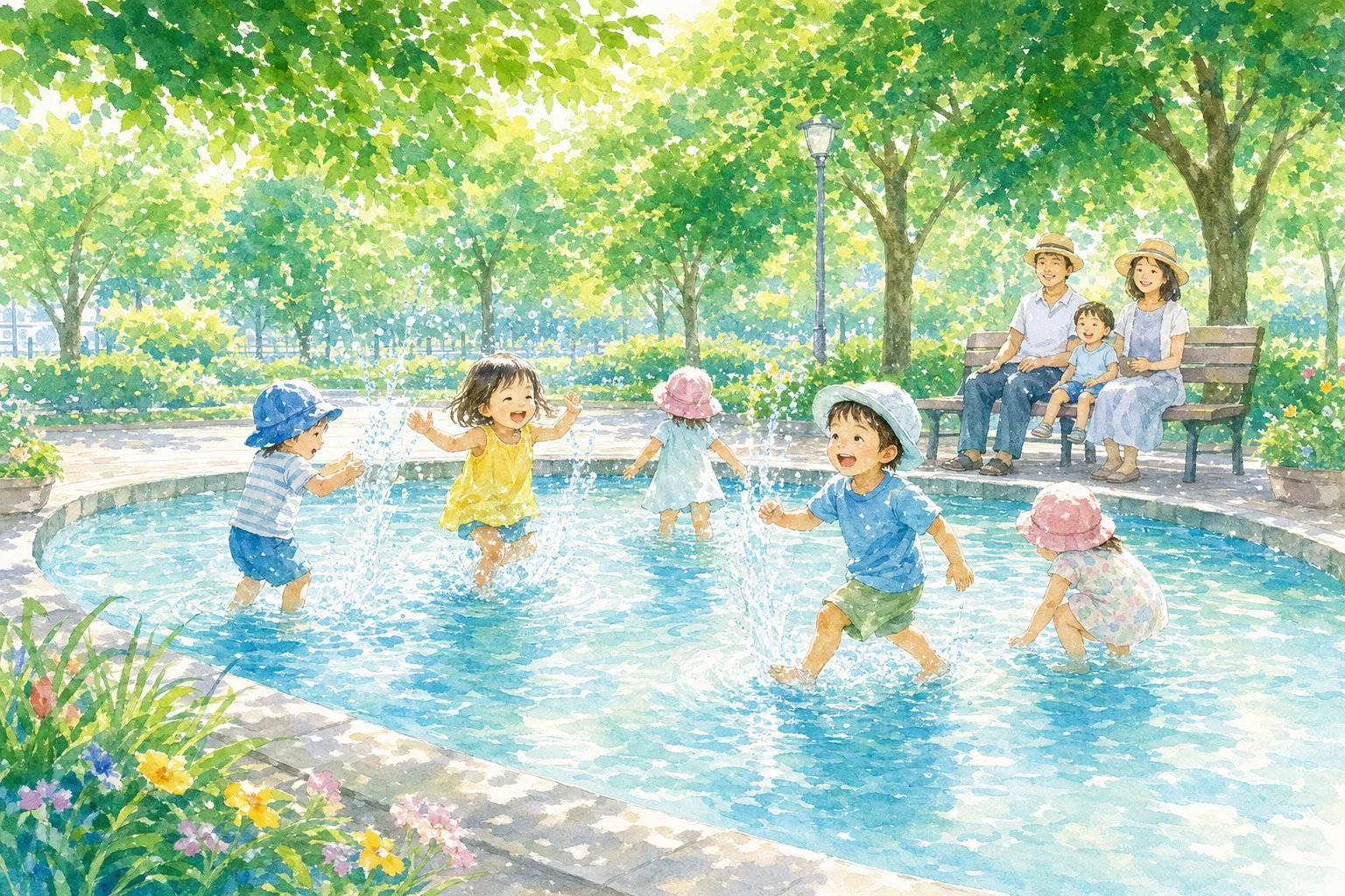 2026年 坪井一丁目公園 ちびっこプール 1日満喫コース