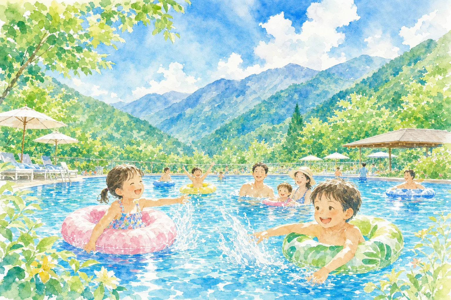 2026年 五開プール 1日満喫コース