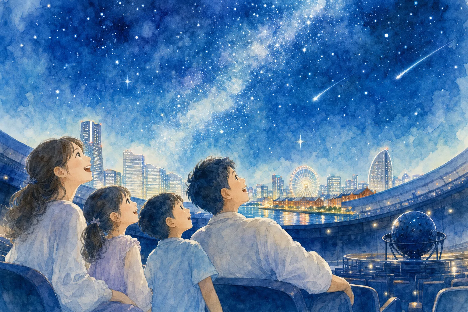 2026年 コニカミノルタ プラネタリアYOKOHAMAの星空 1日満喫コース
