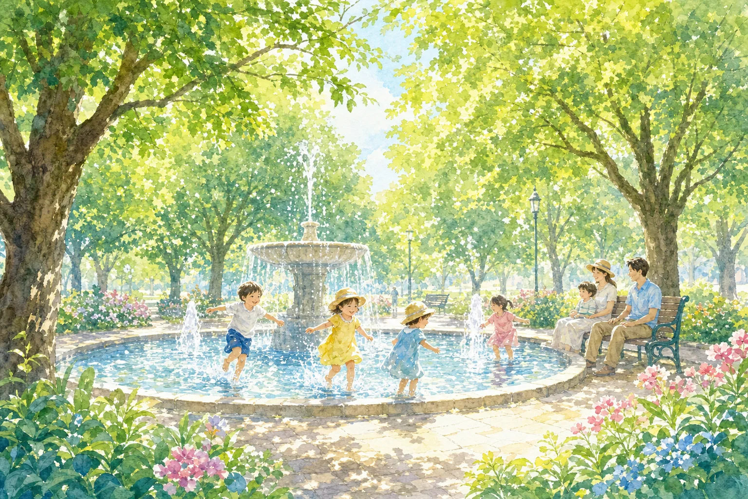 2026年 函館公園 中央噴水 1日満喫コース