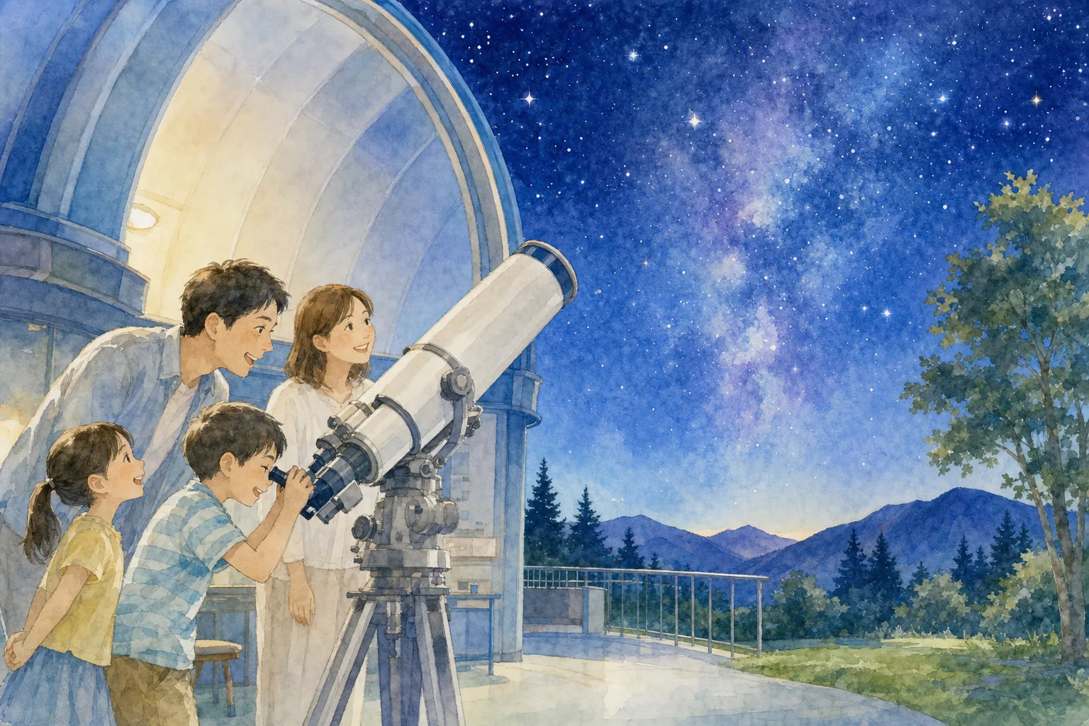 2027年 四條畷市立野外活動センターの星空 1日満喫コース