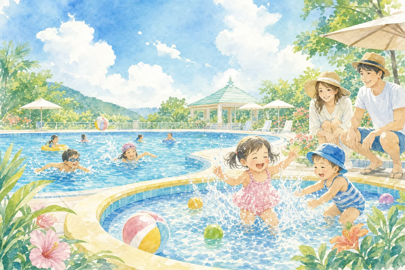 2026年 山陽小野田市民プール 1日満喫コース