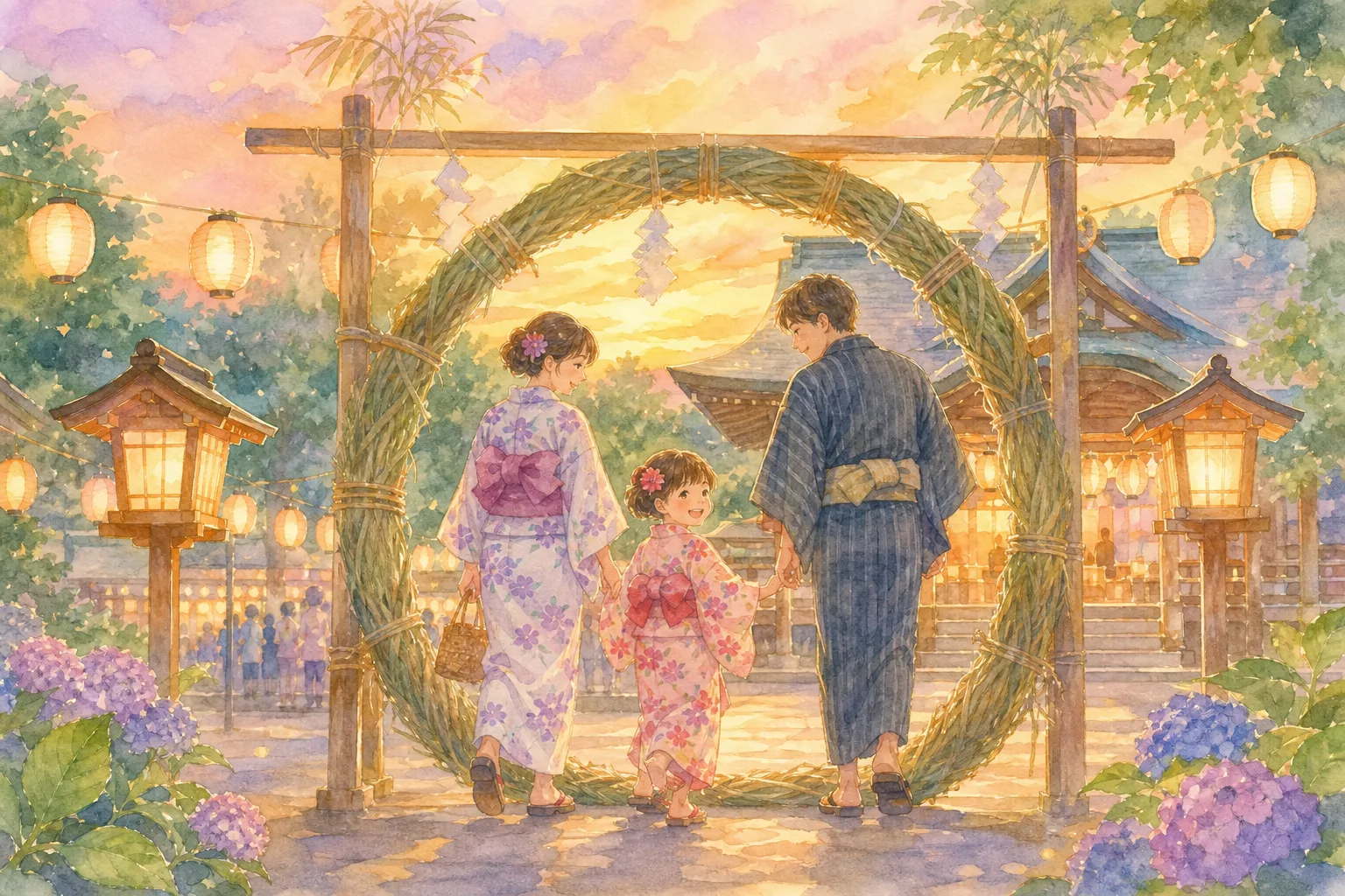 伊太祁曽神社(茅輪祭会場)