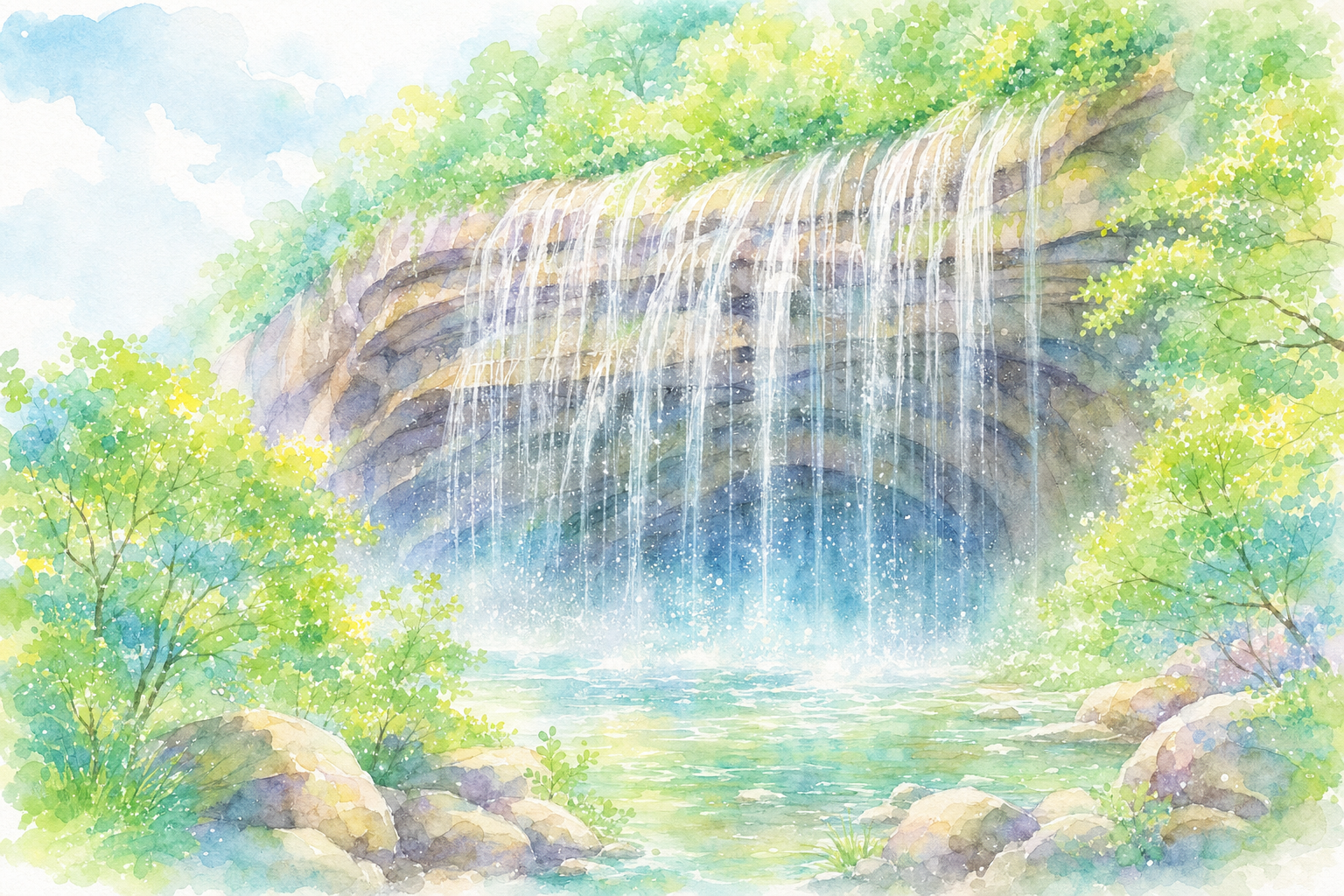 白糸の滝
