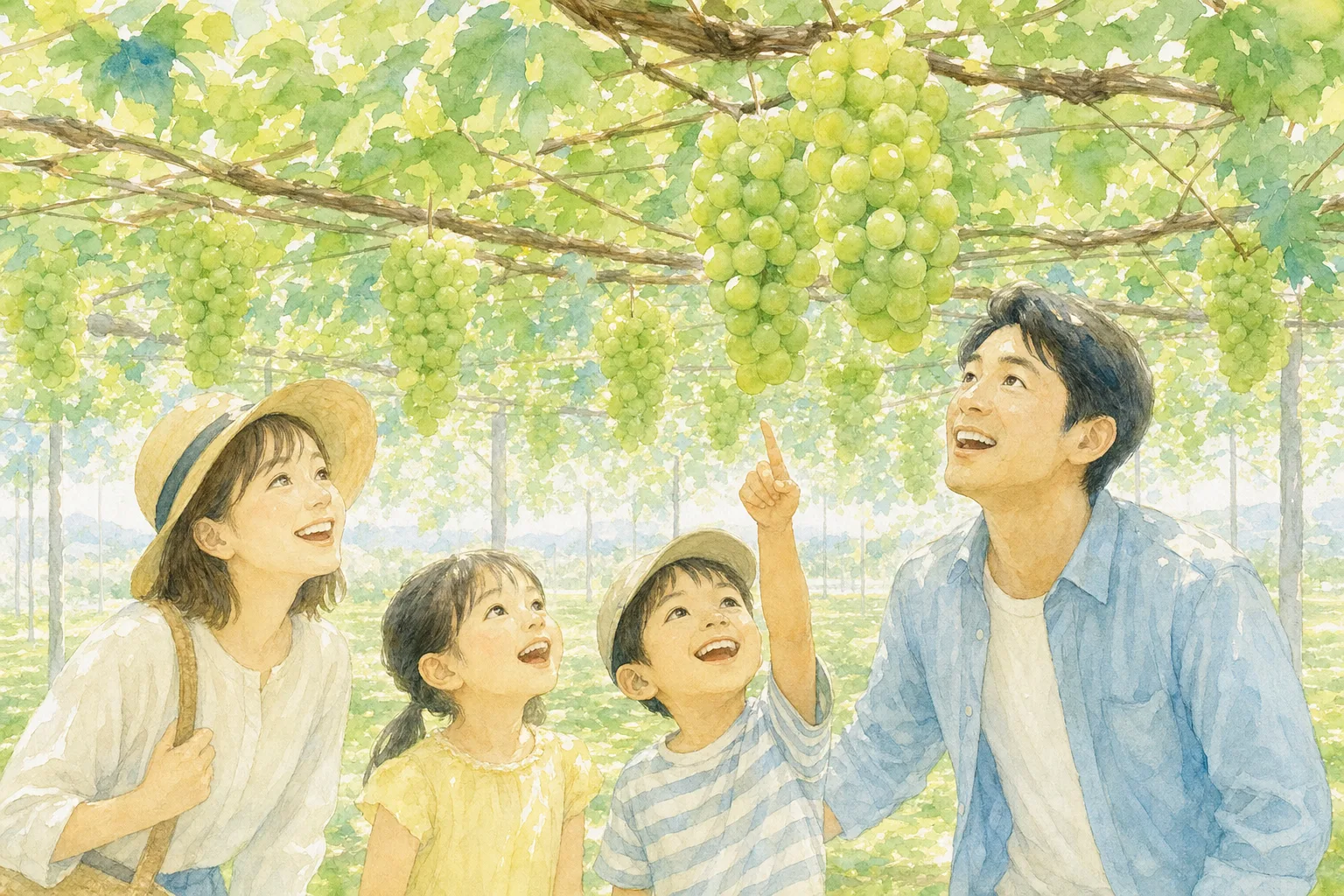 2026年 東村山ぶどう園の味覚狩り 1日満喫コース