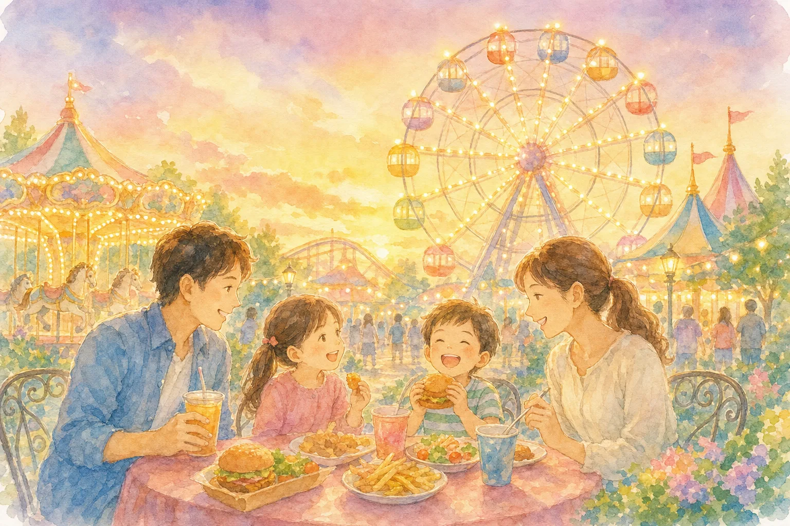 食堂車レストラン 黄昏号