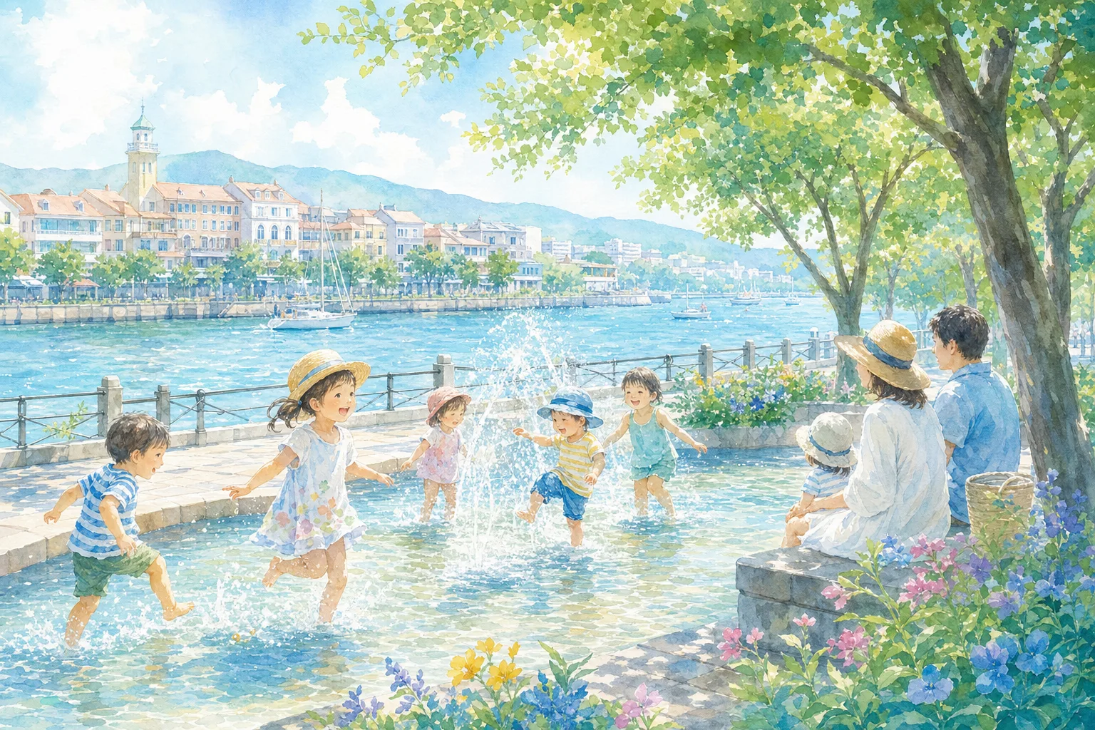 2026年 豊洲公園 じゃぶじゃぶ池 1日満喫コース