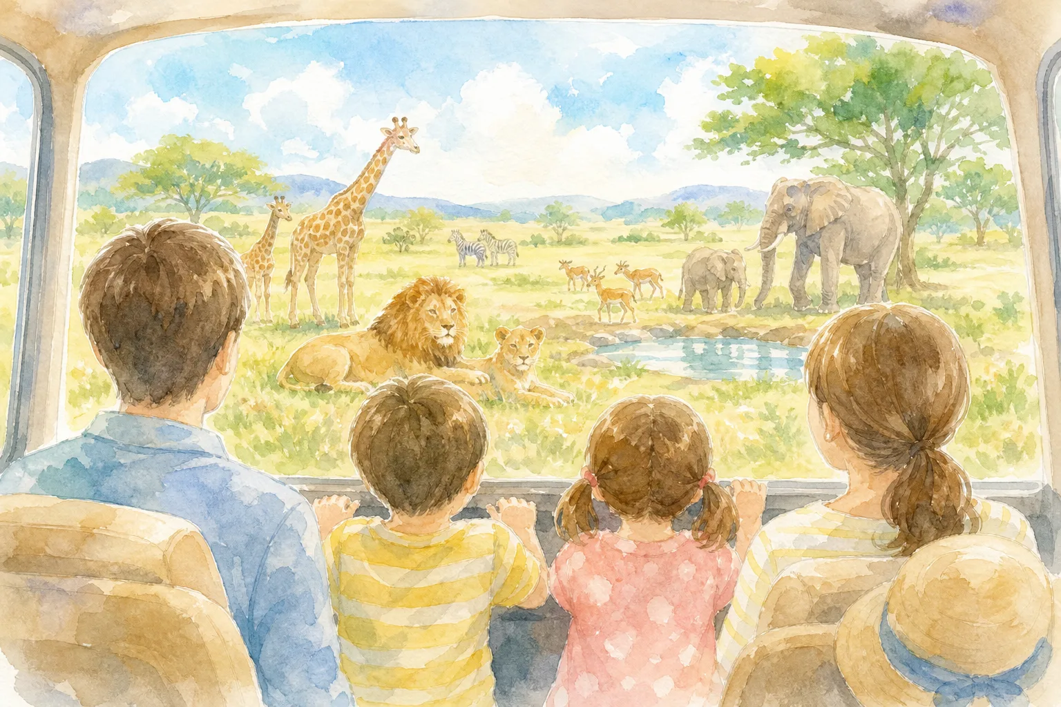 秋吉台自然動物公園サファリランド