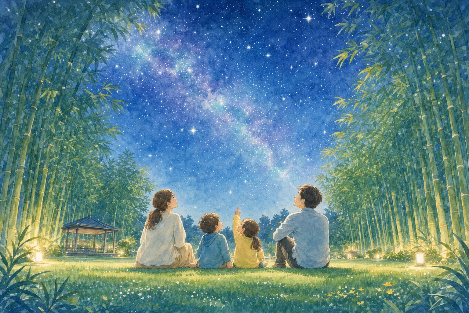 2026年 船岡竹林公園の星空 1日満喫コース