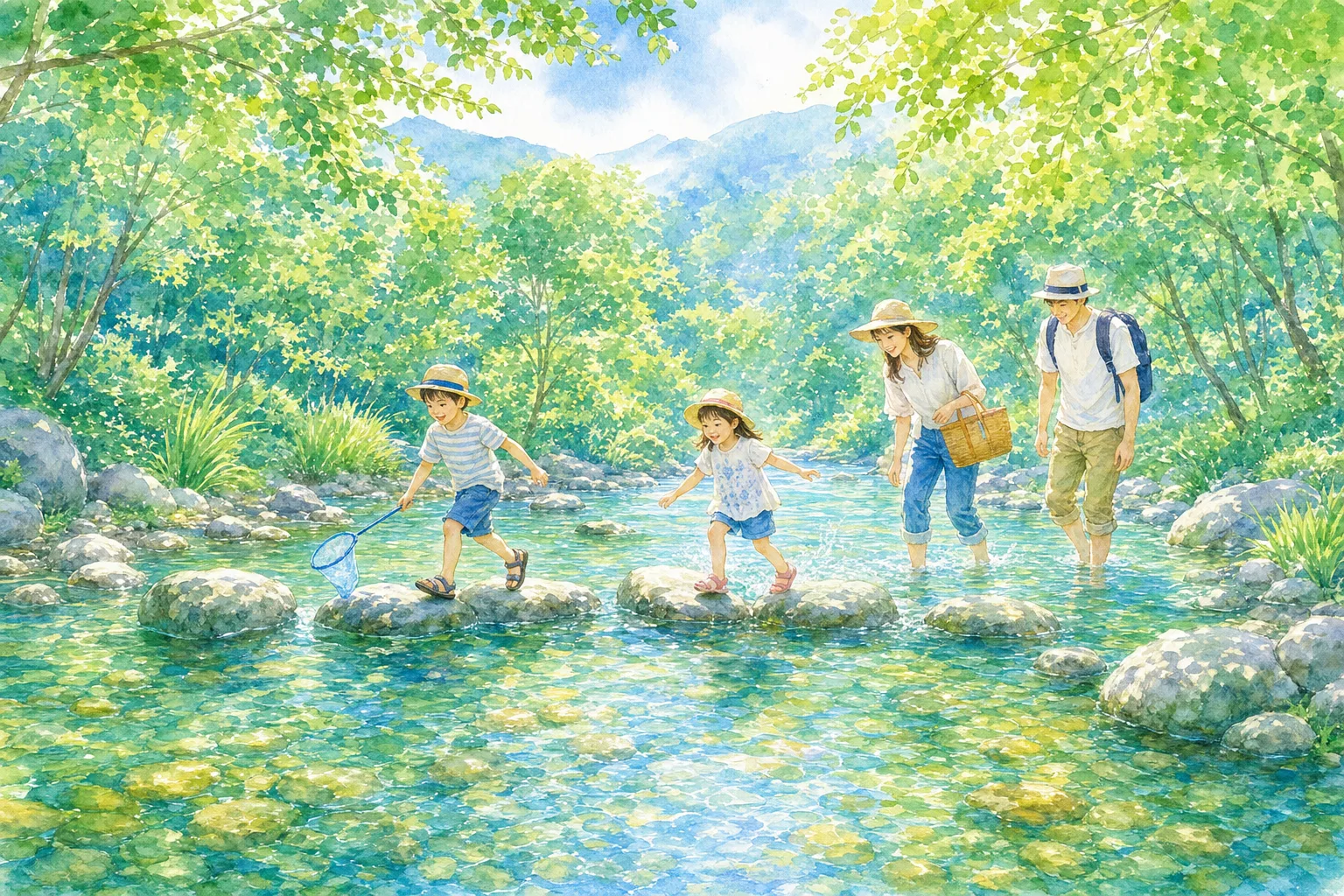 2026年 せせらぎ・豊鹿里パーク 渋川の河川公園 1日満喫コース