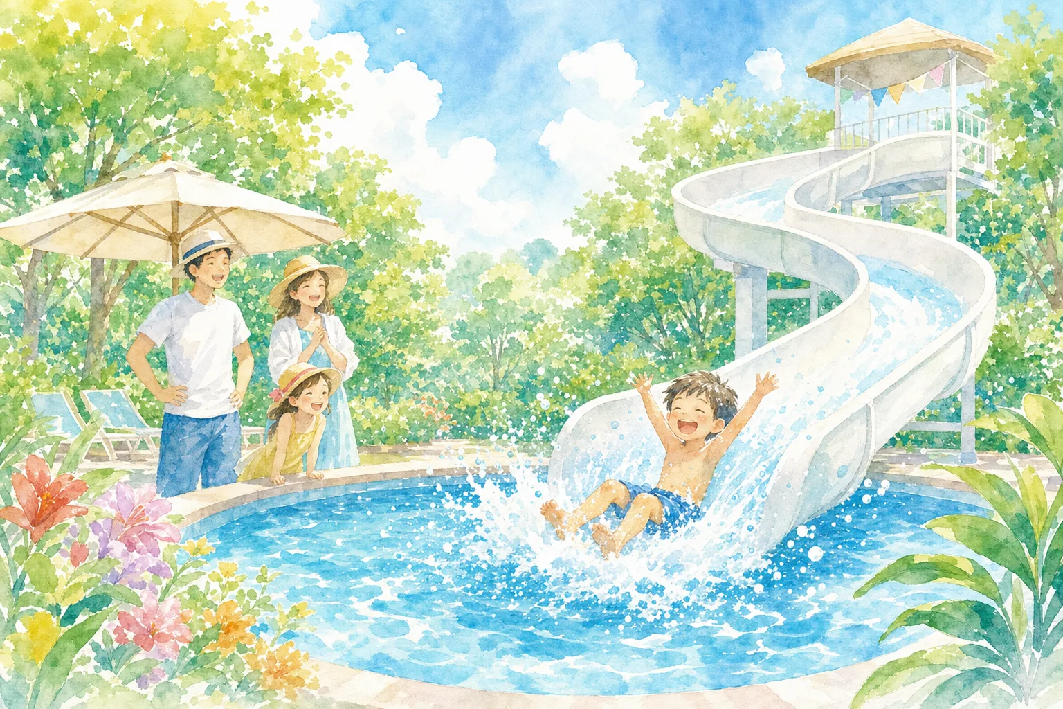 2026年 茅ケ崎公園プール 1日満喫コース