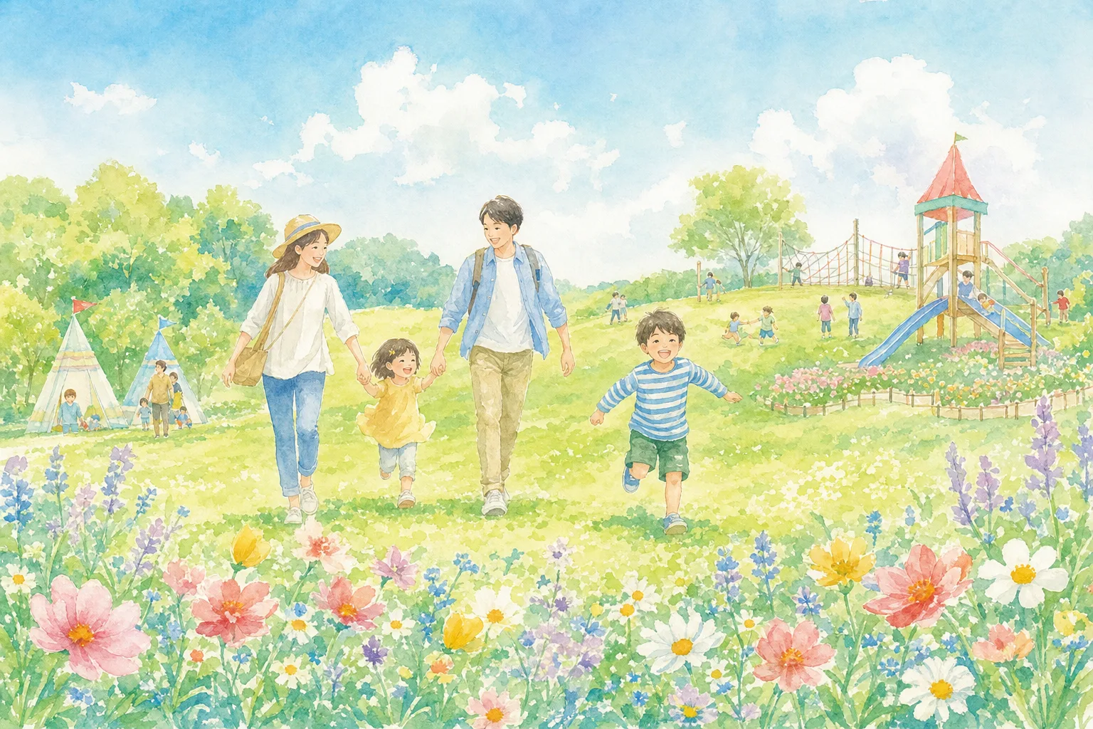 長井海の手公園ソレイユの丘