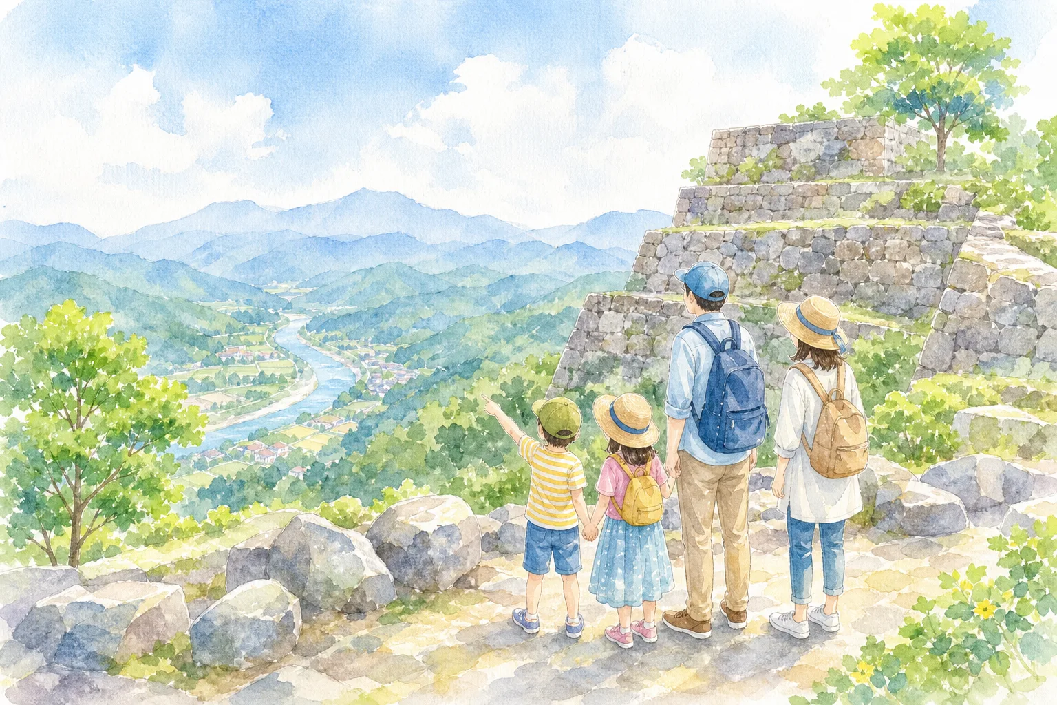 苗木城跡