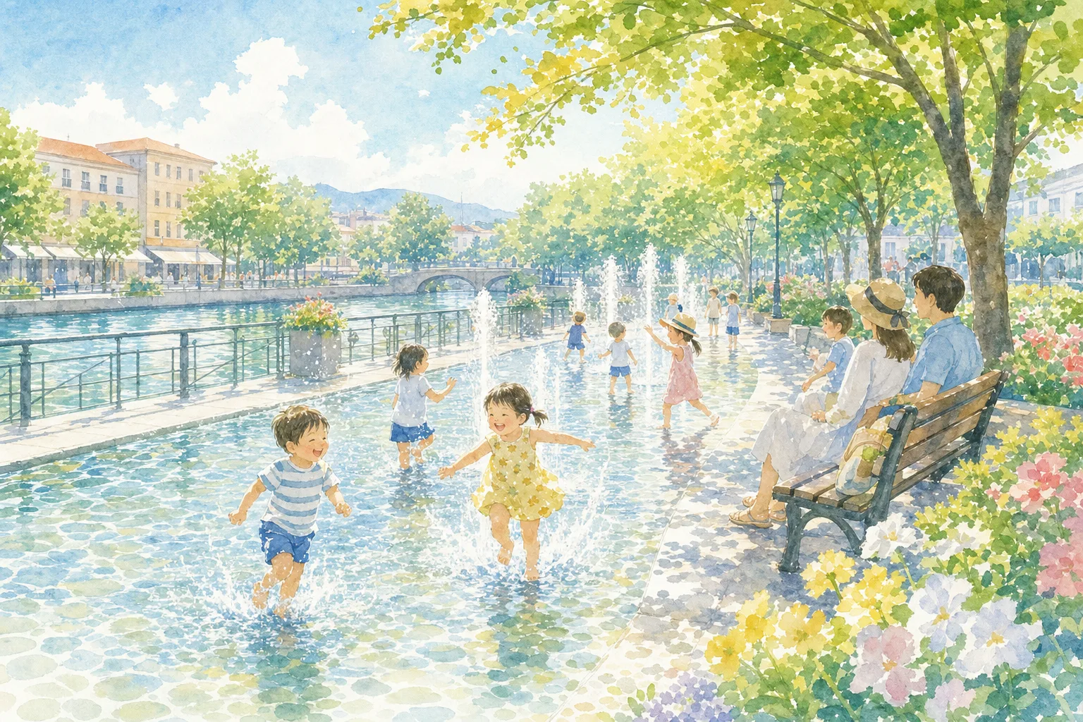 2026年 港南緑水公園 噴水水遊び場 1日満喫コース