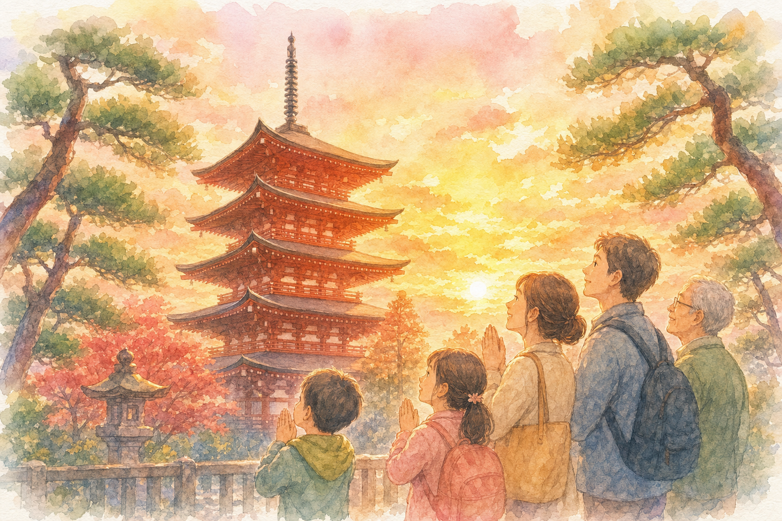 最勝院 五重塔