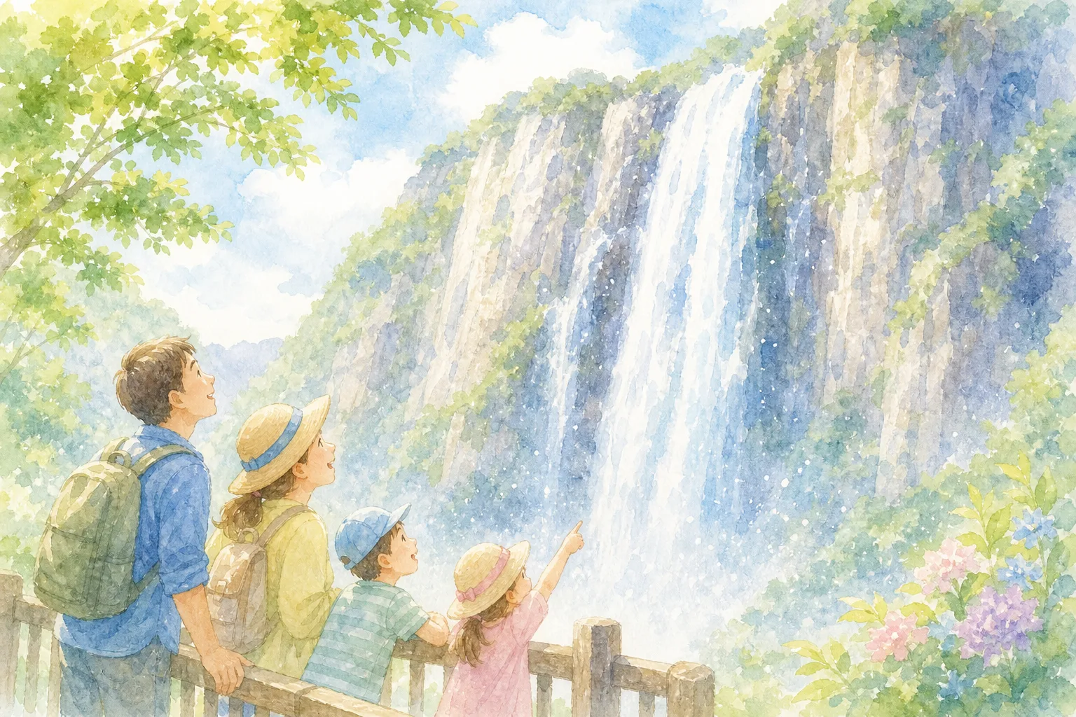 行縢の滝